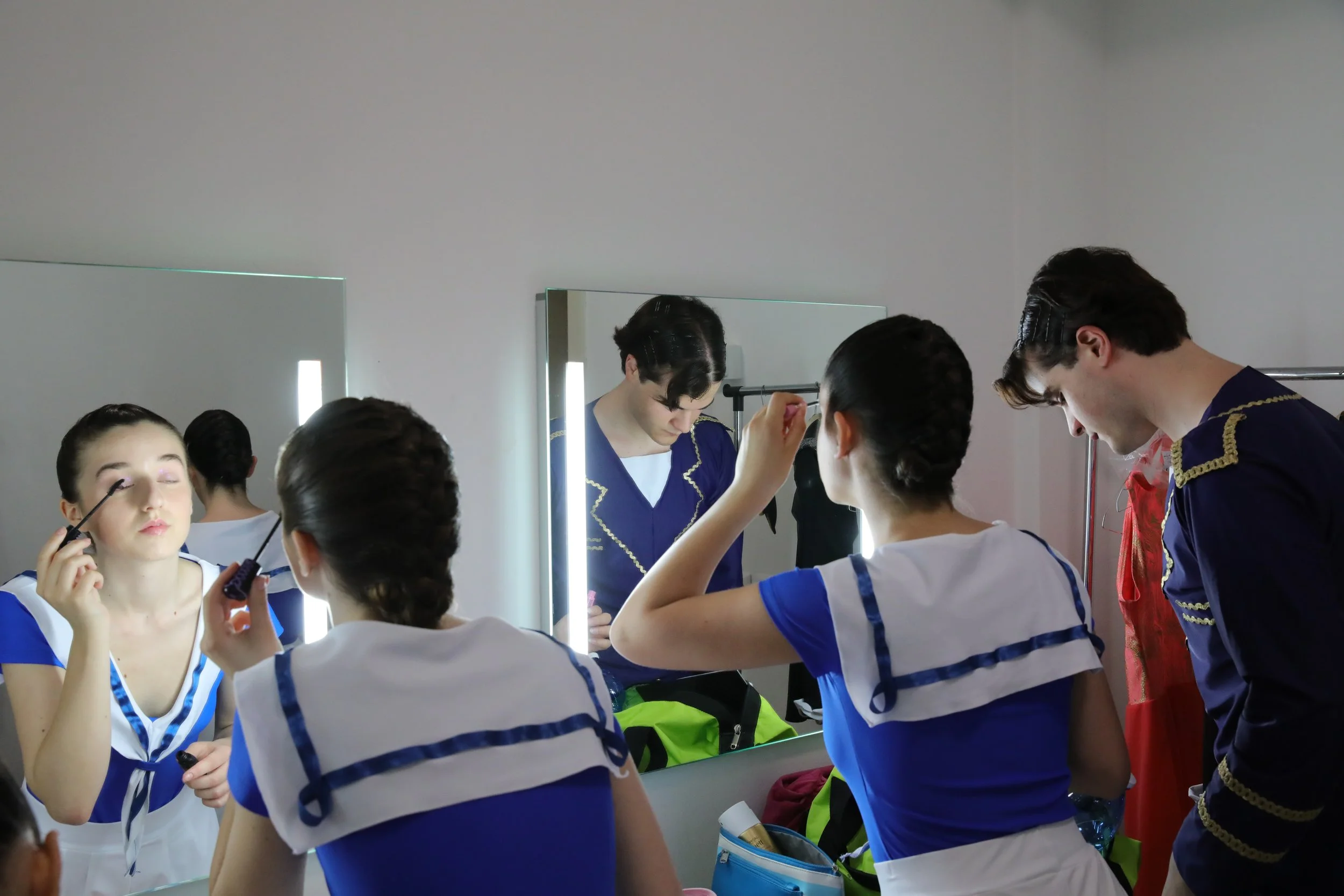 Backstage Saggio Laboratorio Danza ASD Legnano
