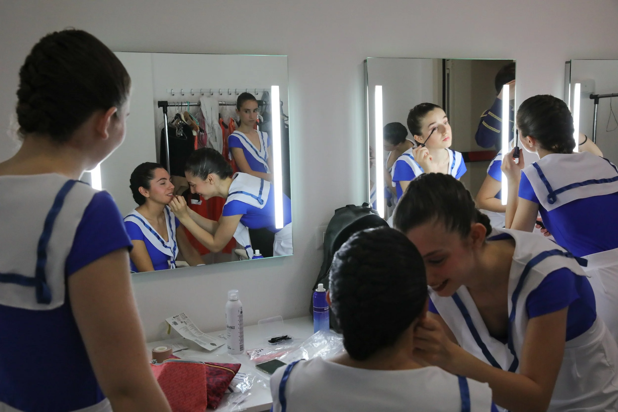 Backstage Saggio Laboratorio Danza ASD Legnano