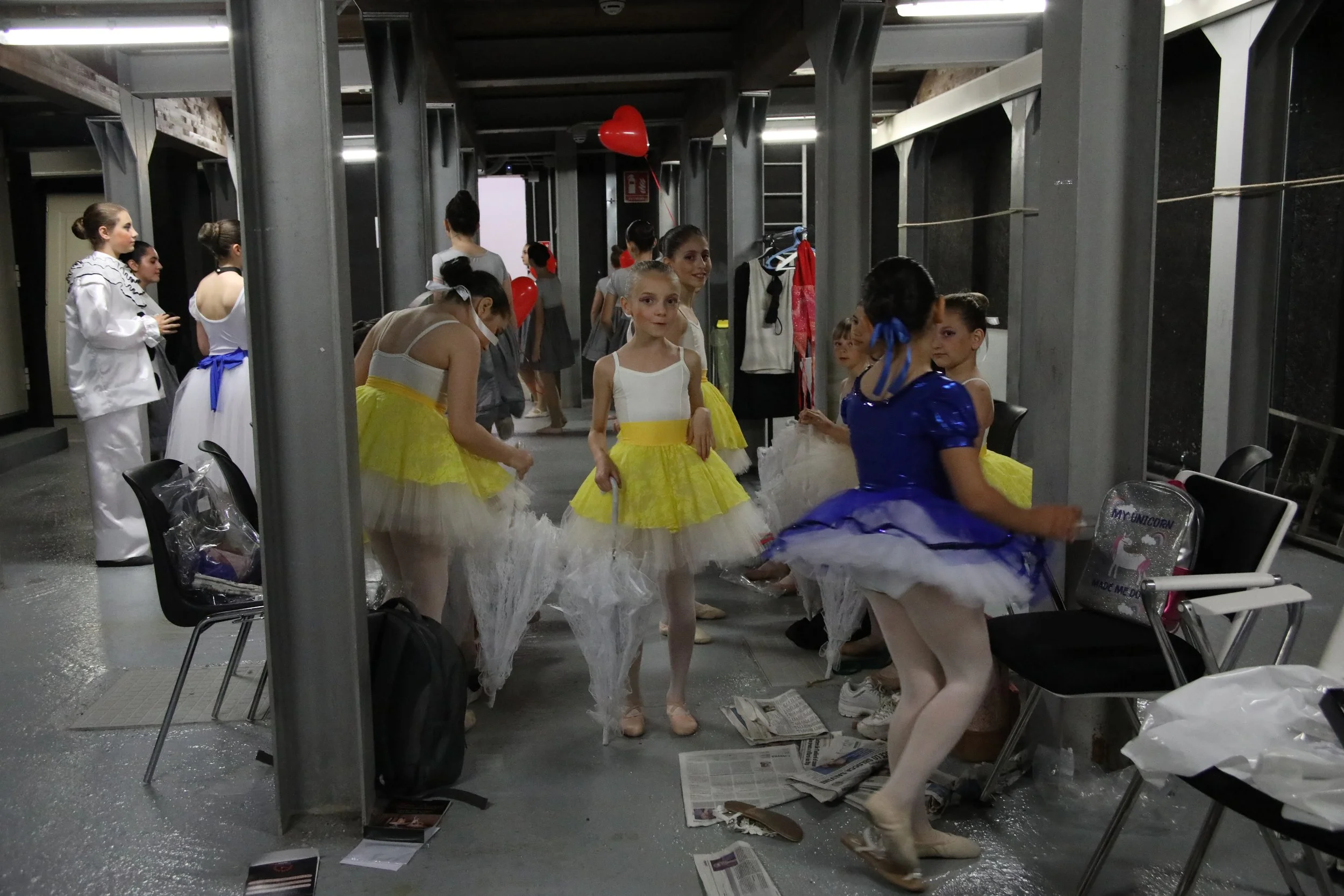 Backstage Saggio Laboratorio Danza ASD Legnano
