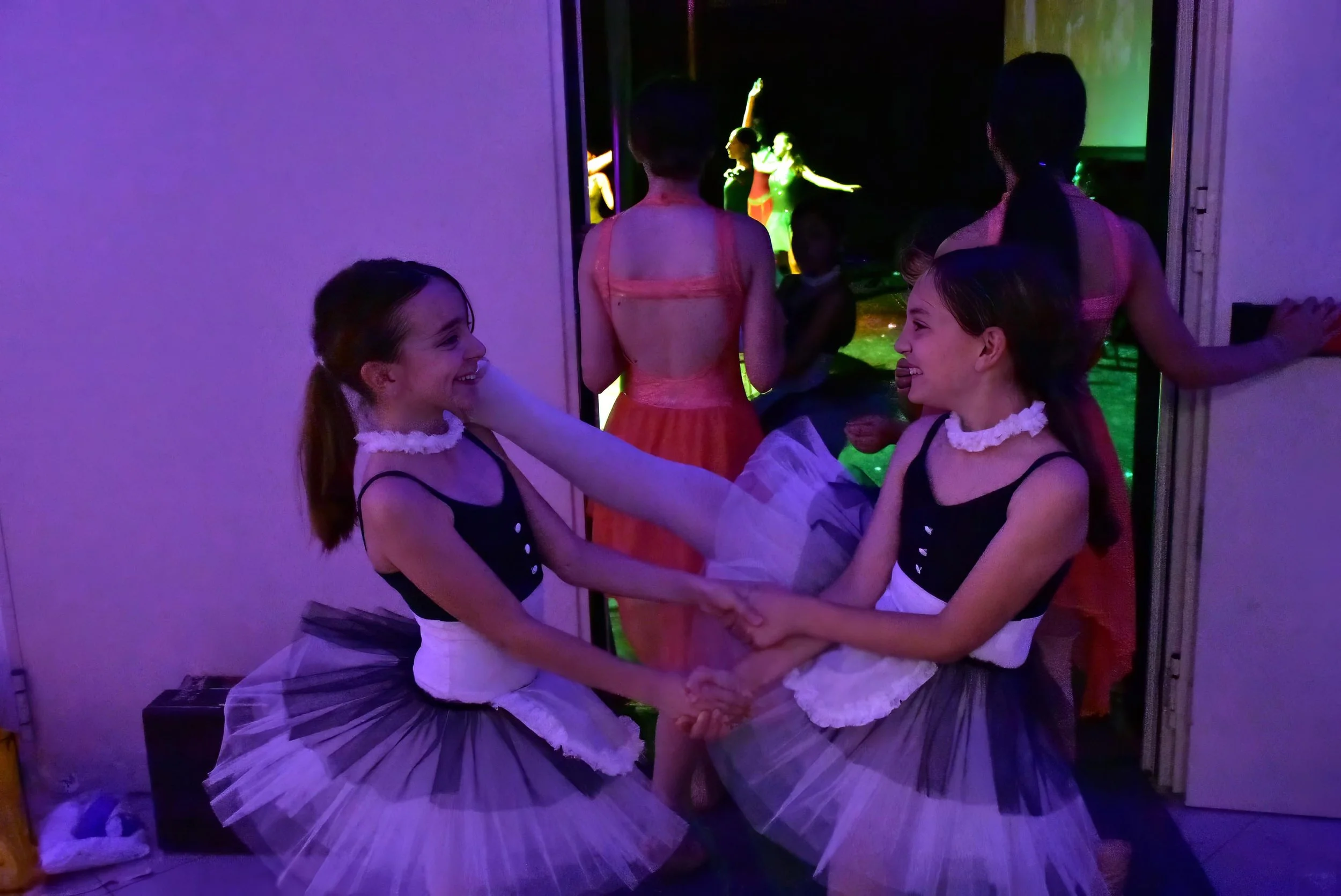 Backstage Saggio Laboratorio Danza ASD Legnano