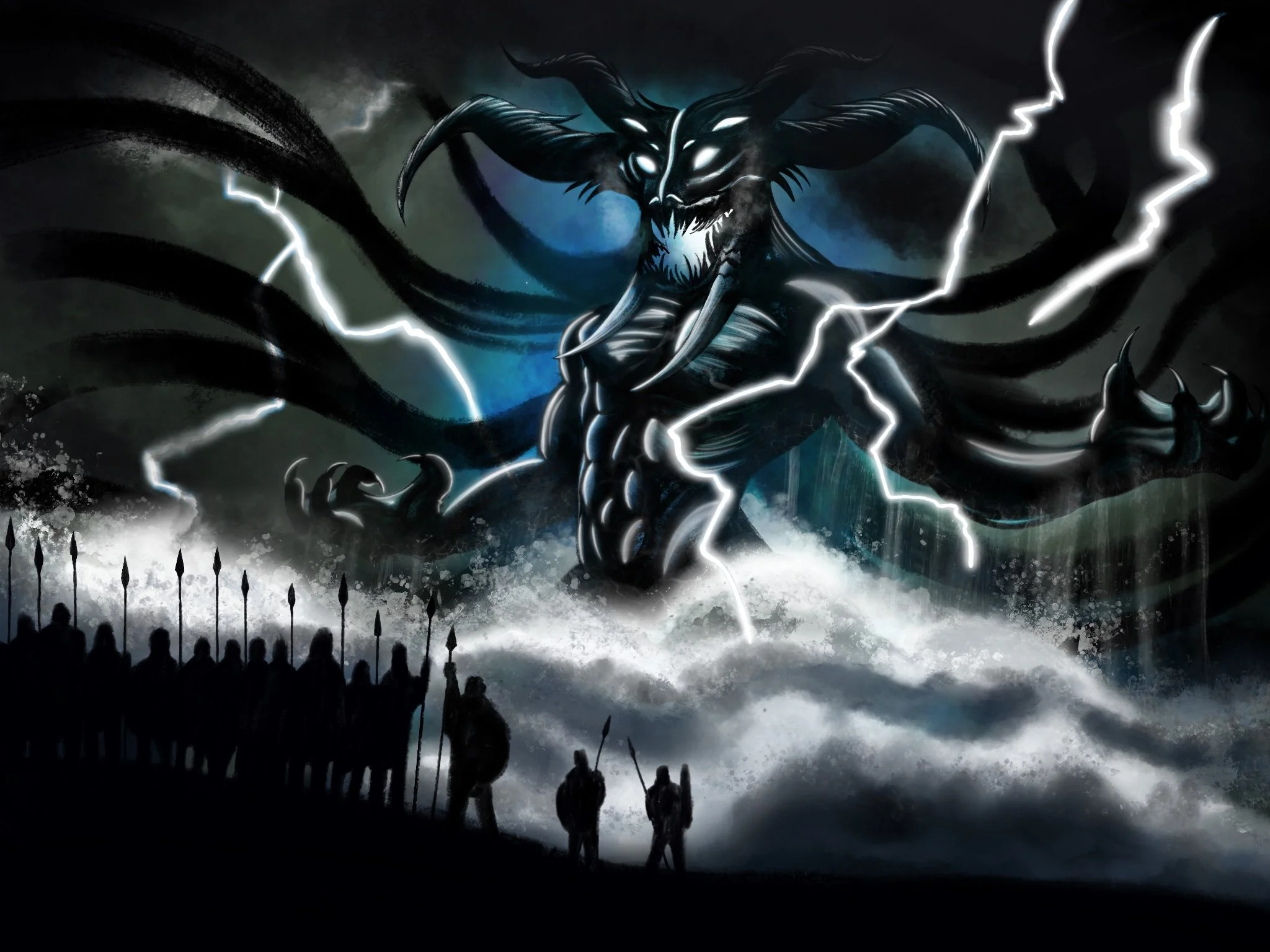 Medusa story project/Story Illustration/Battle for Ethiopia