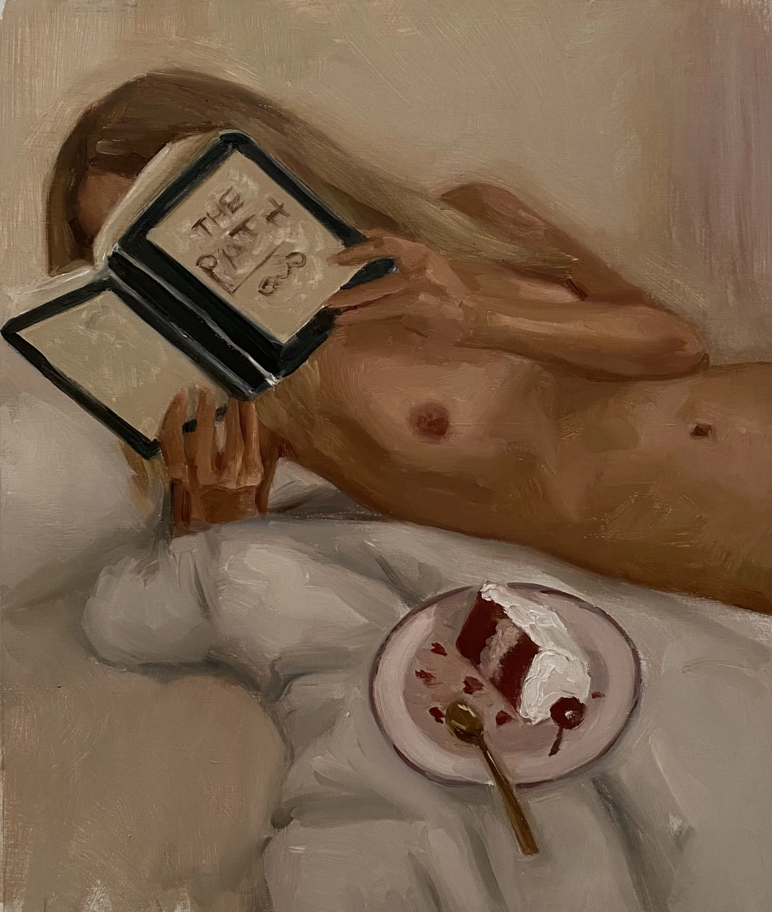 "lazy girl and a cake" | ״נערה ועוגה״