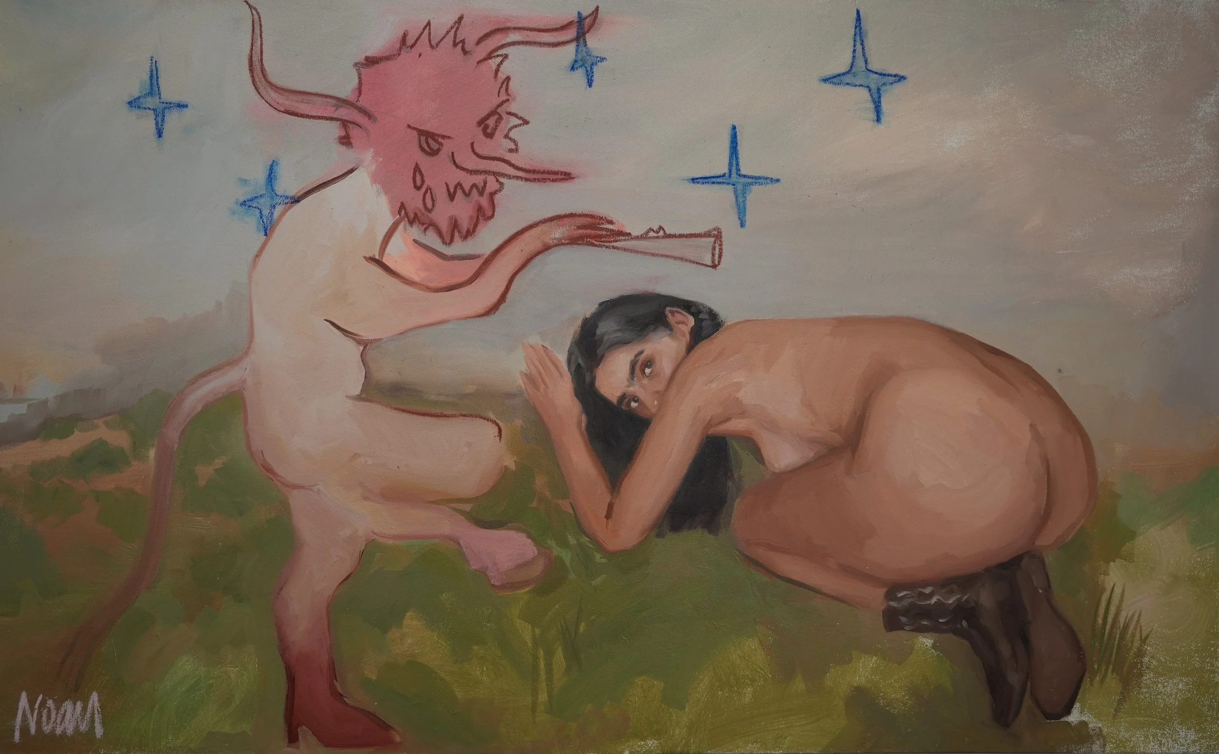 Fake Gods
2025
oil on canvas
90 x 160 cm
