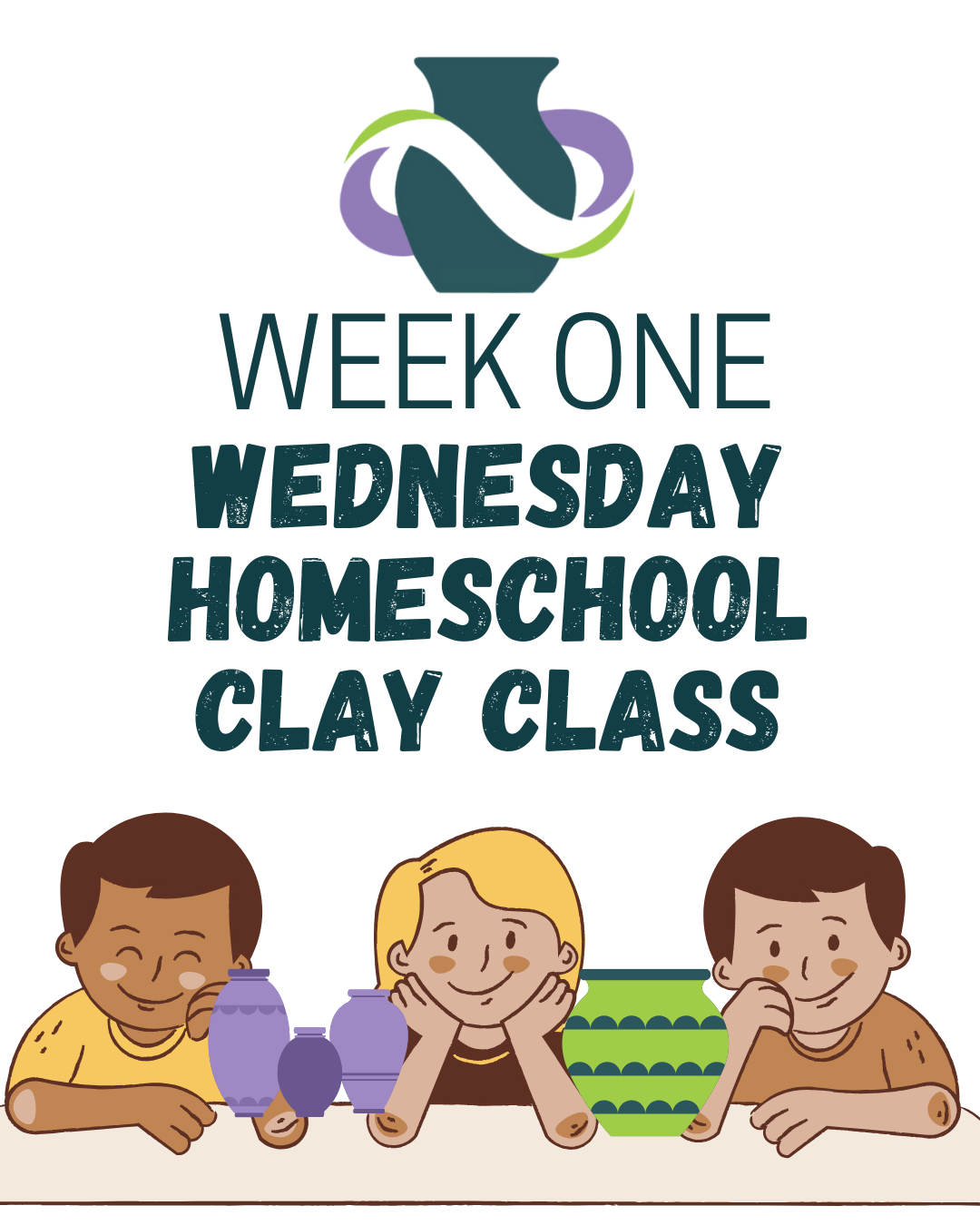 Wednesday Homeschool Clay Class: First Session