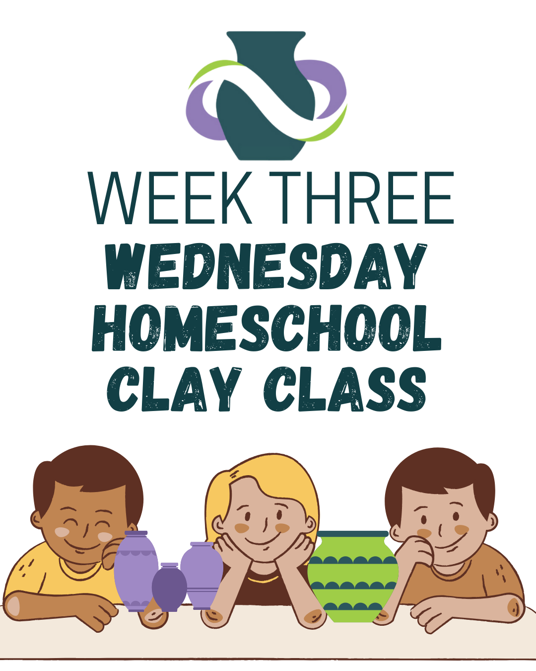 Wednesday Homeschool Clay Class