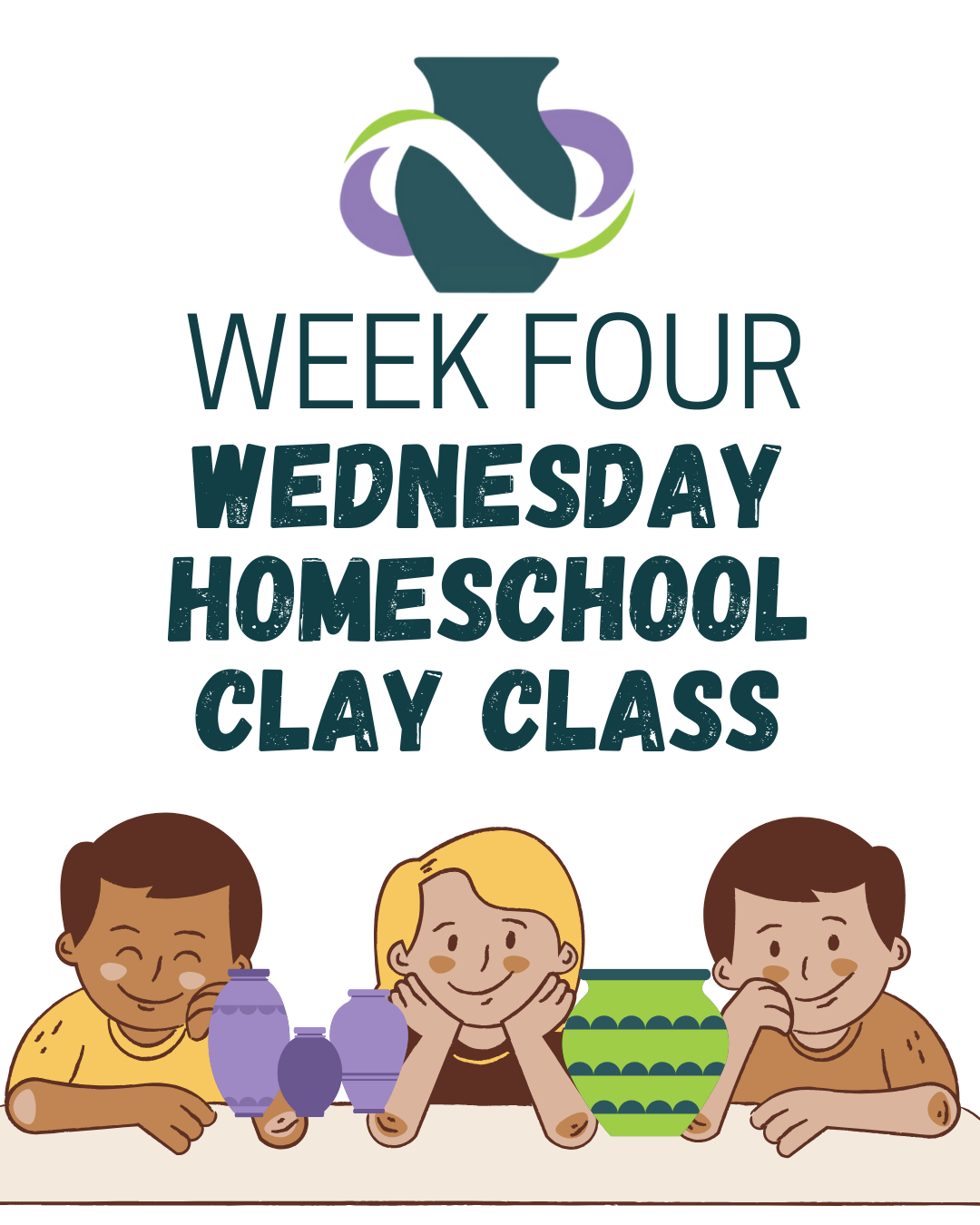 Wednesday Homeschool Clay Class: Final Session