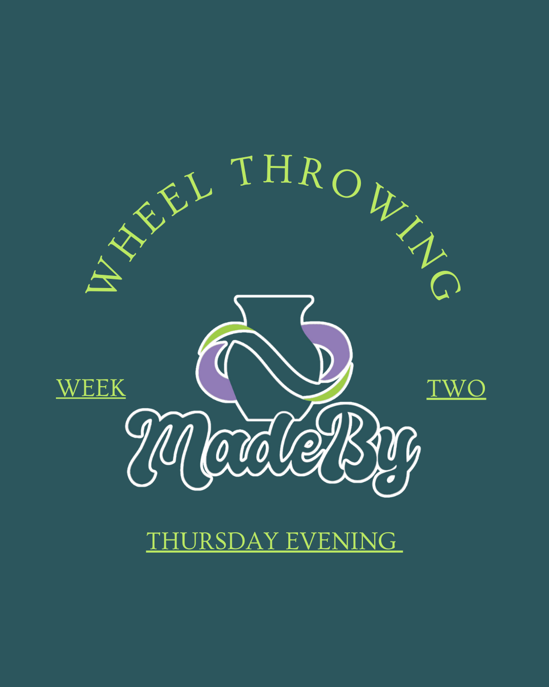 Thursday Evening Adult Pottery Course 