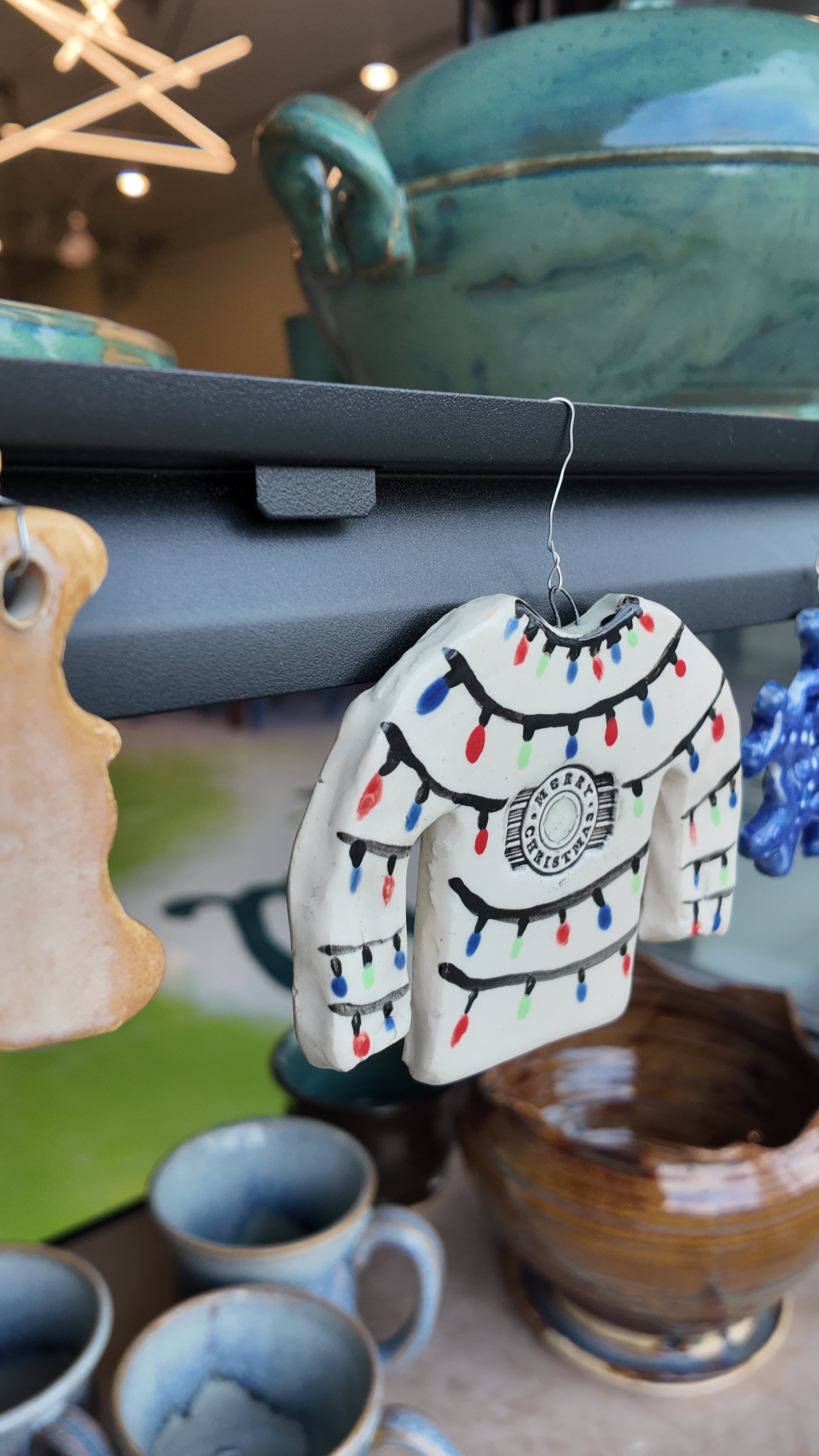 Ugly Sweater Christmas Ornament