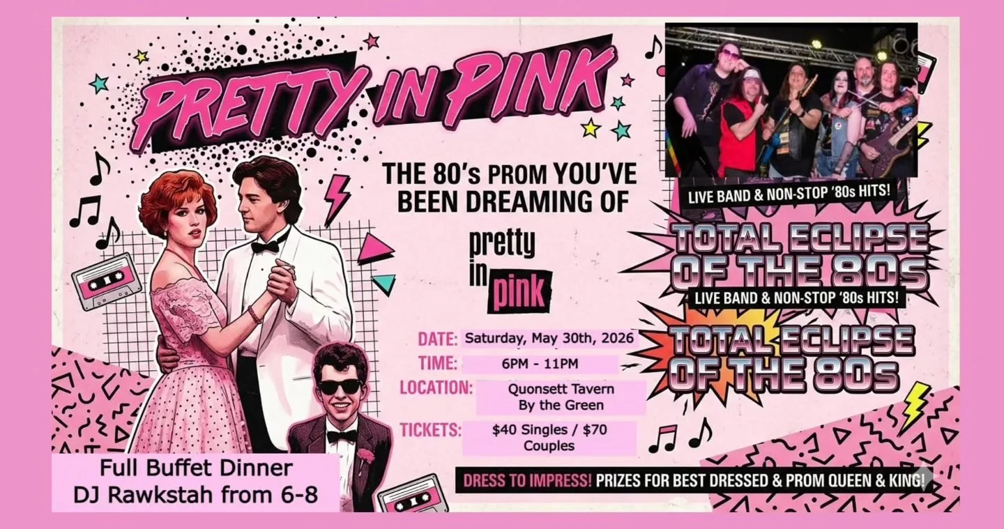 PRETTY IN PINK 80's Prom Night!!!!