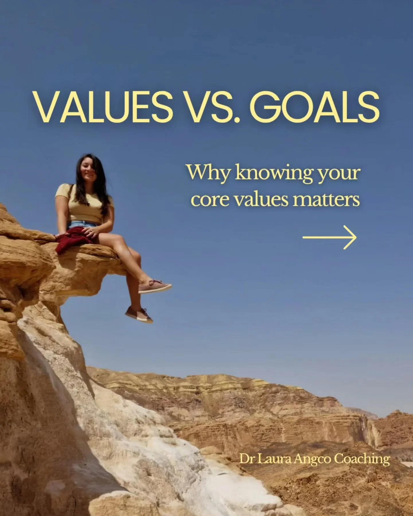 Do you know what your core values are? 👇🏼 

Whilst you might start coaching wanting to focus on career changes or healthier relationships, often there is something deeper at work.

A desire to feel peaceful, loved, confident, seen 💛

And thats whe
