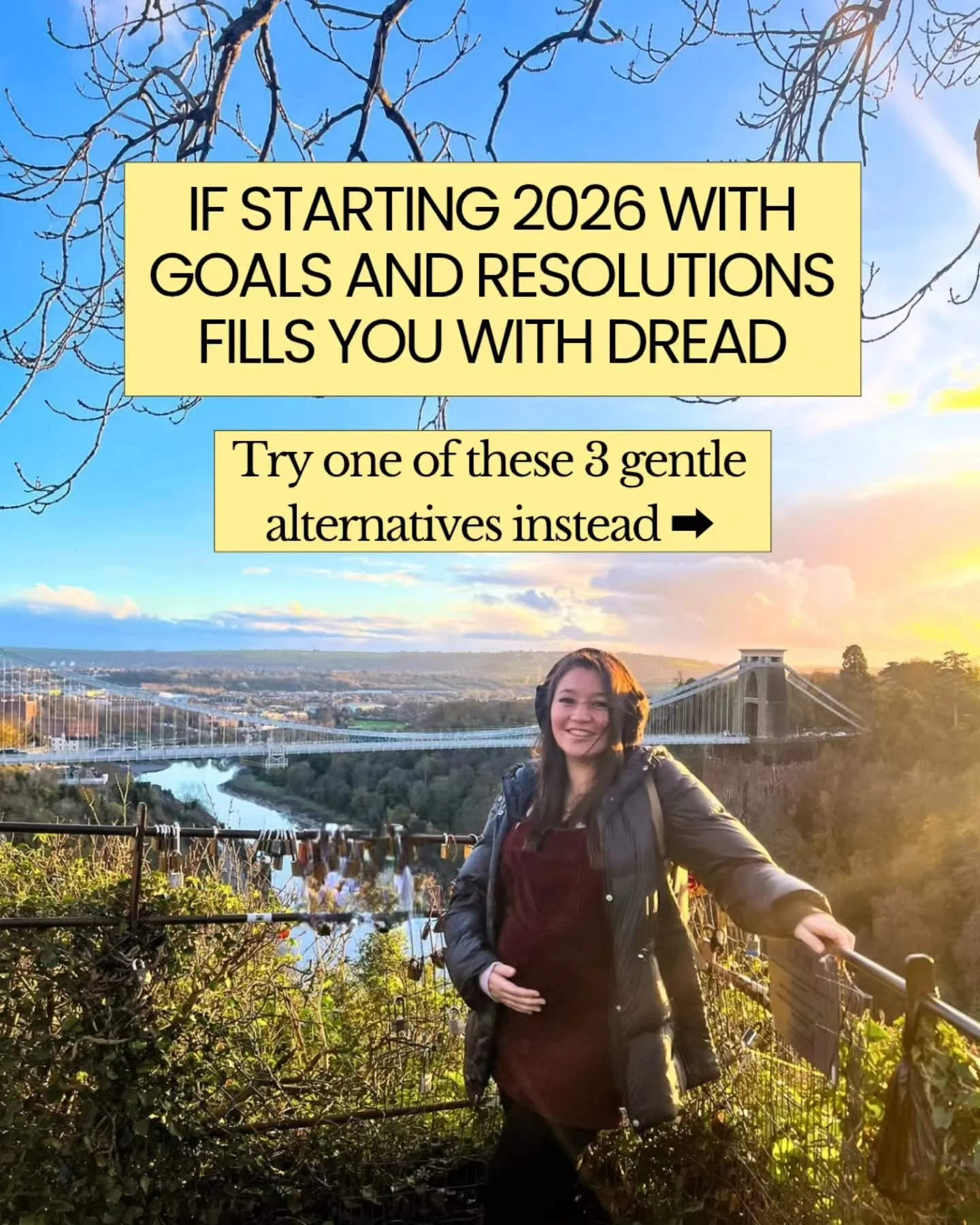 Who needs even more pressure in the middle of cold, grey, winter?! Let me know in the comments which one of these you'll be trying 👇🏼

Forcing yourself to set more goals, restrictive resolutions and unrealistic expectations of yourself can weigh so