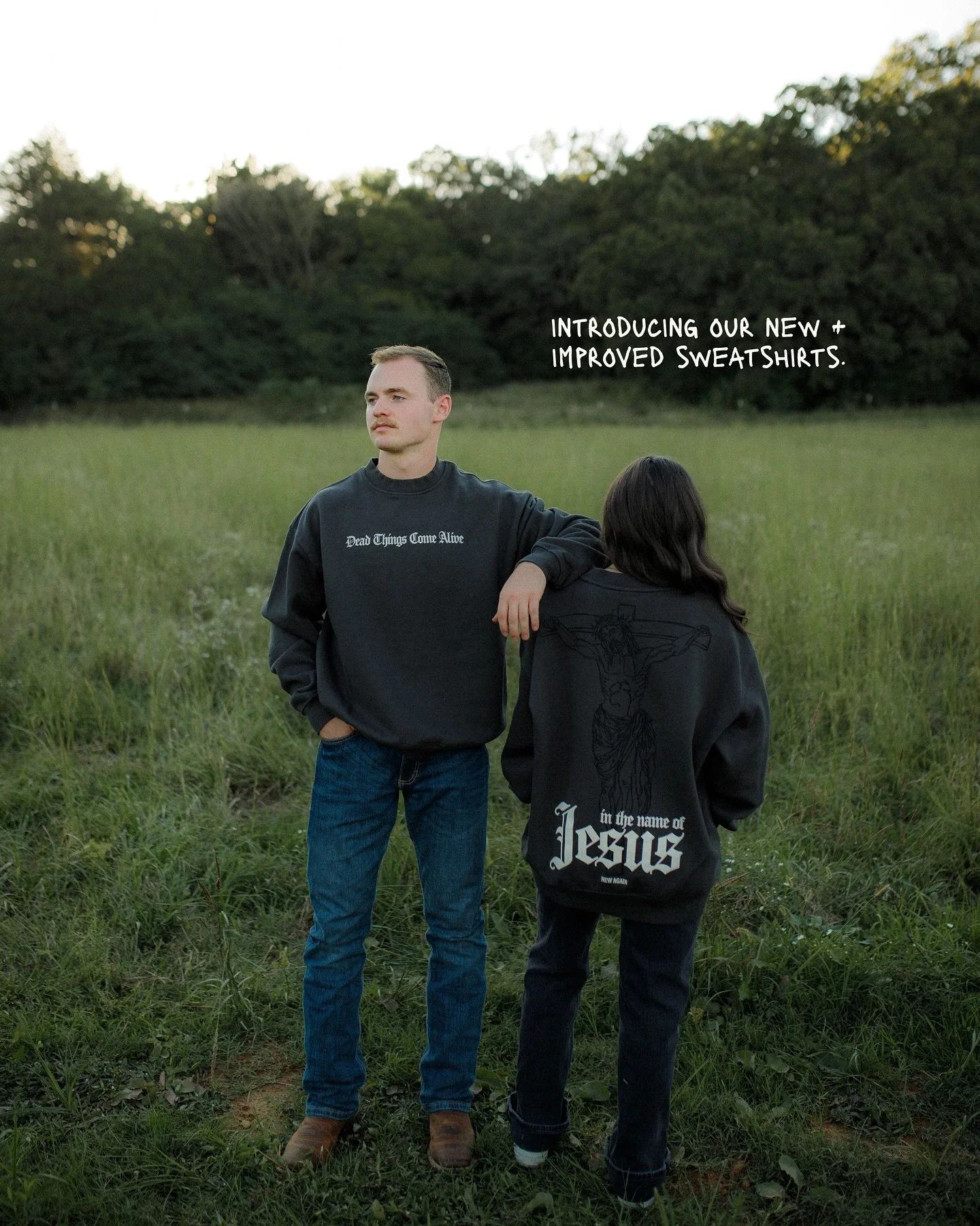 Introducing our new and improved sweatshirts. Crafted from 100% premium cotton, designed to last a lifetime.

Whether you&rsquo;re on the mission field, in church, or on campus, these pieces are designed to keep you comfortable while boldly sharing y