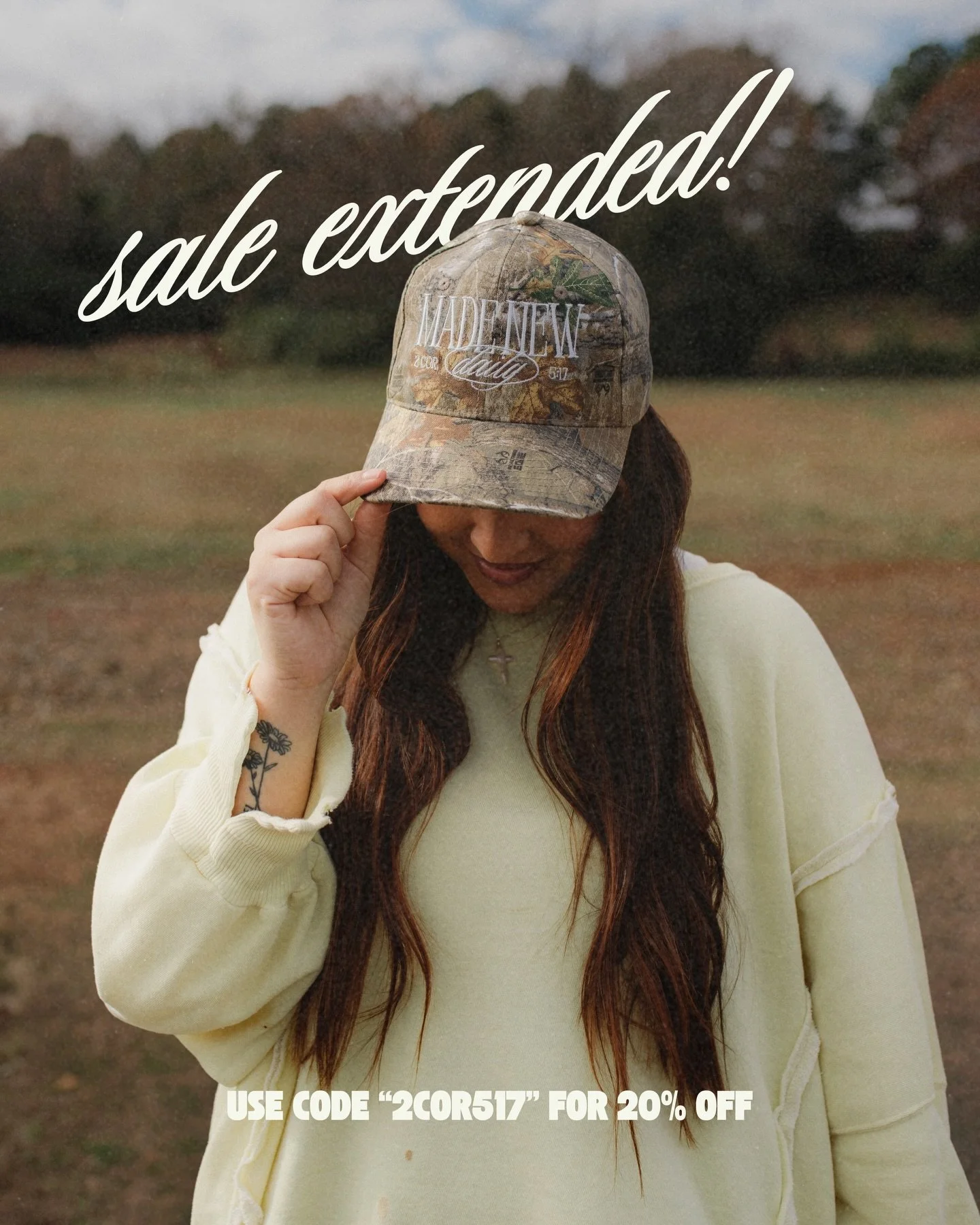 CYBER MONDAY SALE!

20% off the entire site with code &ldquo;2COR517&rdquo;

‭‭today only &mdash;&gt; newagainar.com