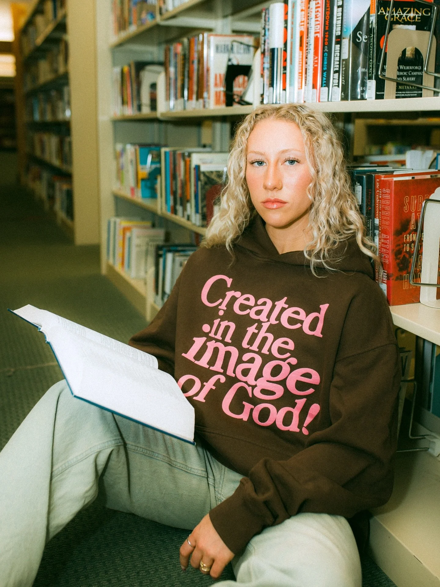 &lsquo;IMAGE OF GOD&rsquo; AVAILABLE NOW🤎🩷

7 pink/brown hoodies left in stock

newagainar.com