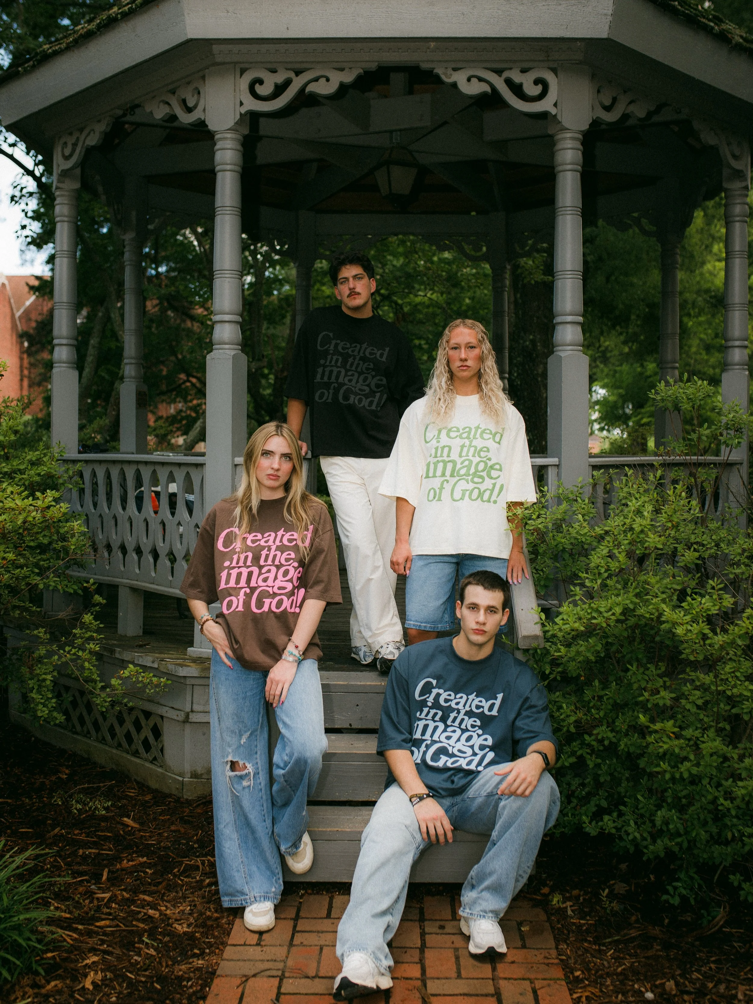 &lsquo;IMAGE OF GOD&rsquo; NEW COLORWAYS

AVAILABLE NOW AT NEWAGAINAR.COM

created in the image of God to bring glory to God

what an honor it is to know Him and to be known by Him

you were created exactly as you are, in the likeness of God, on purp