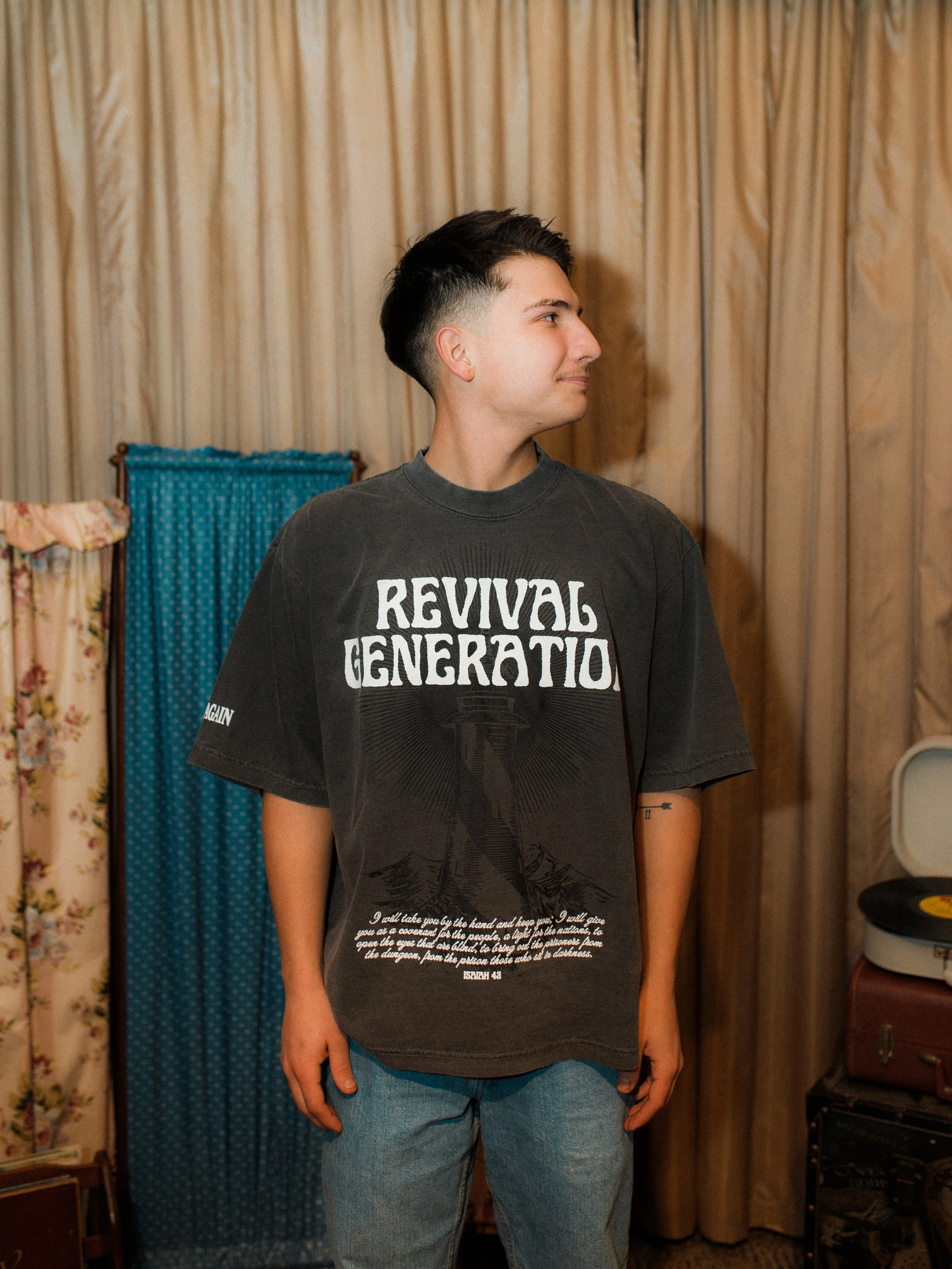 'Revival Gen' Tee - Shadow