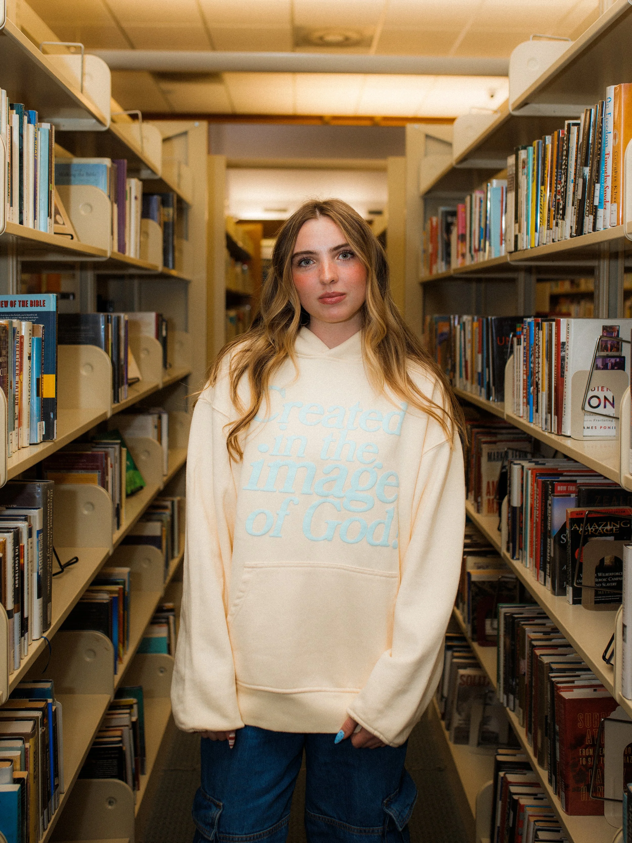 'Image of God' Hoodie - Cream