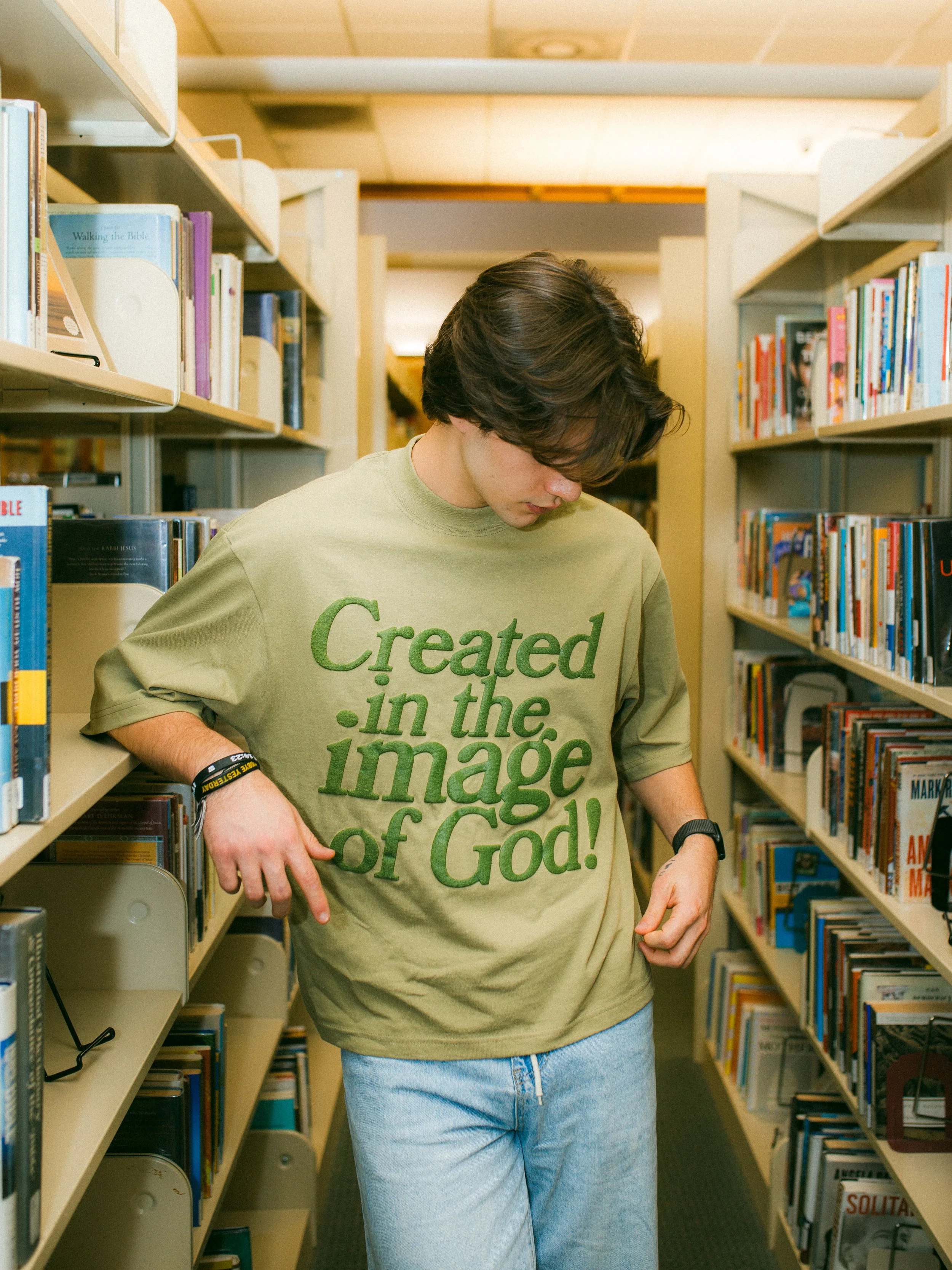'Image of God' Tee - Matcha