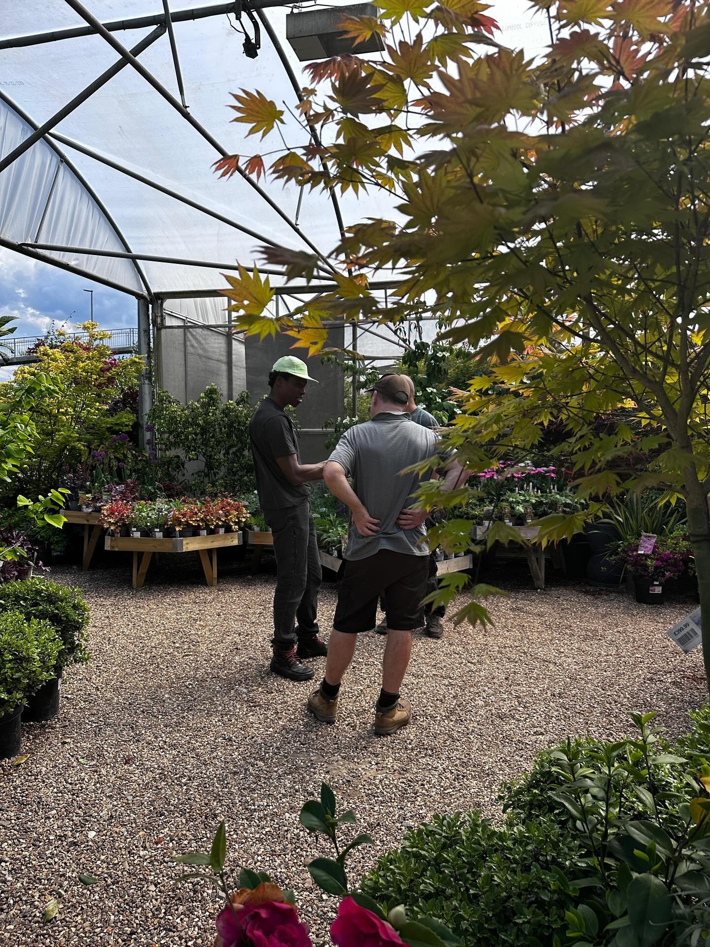 Consultation day, meeting up with local suppliers and exchanging ideas for our upcoming projects.  #treeplanting #gardening #landscapedesign