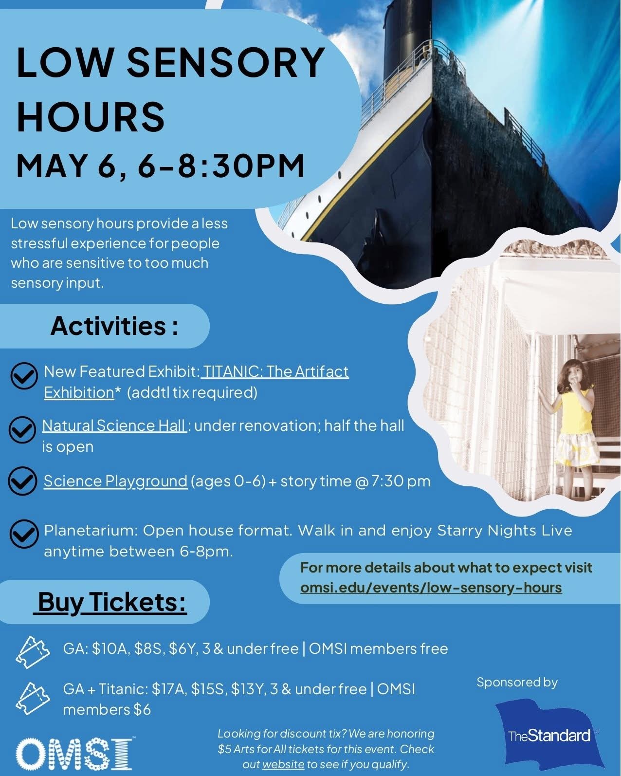 OMSI Low Sensory Hours