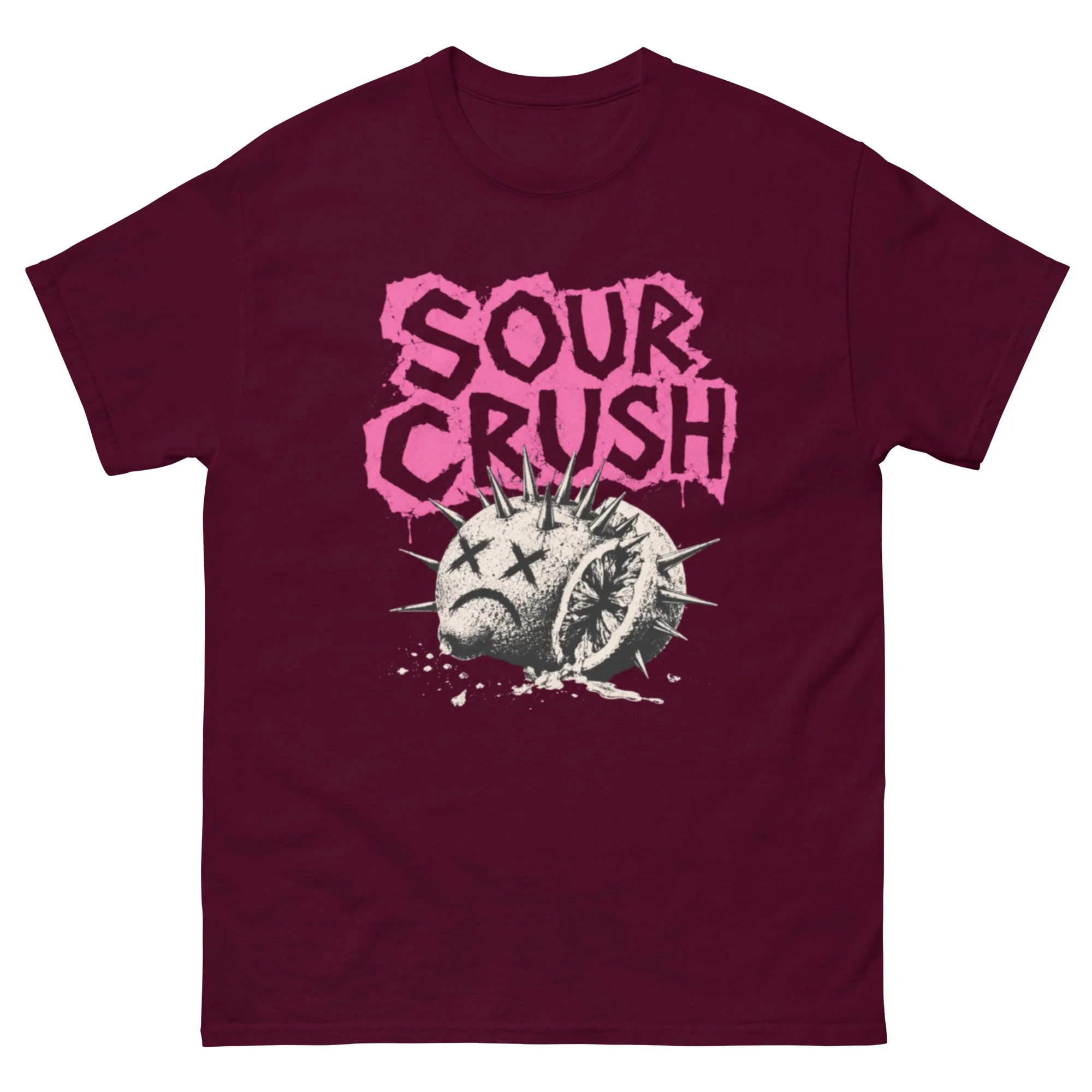 unisex-classic-tee-maroon-front-69fbf97d2dfb1.jpg