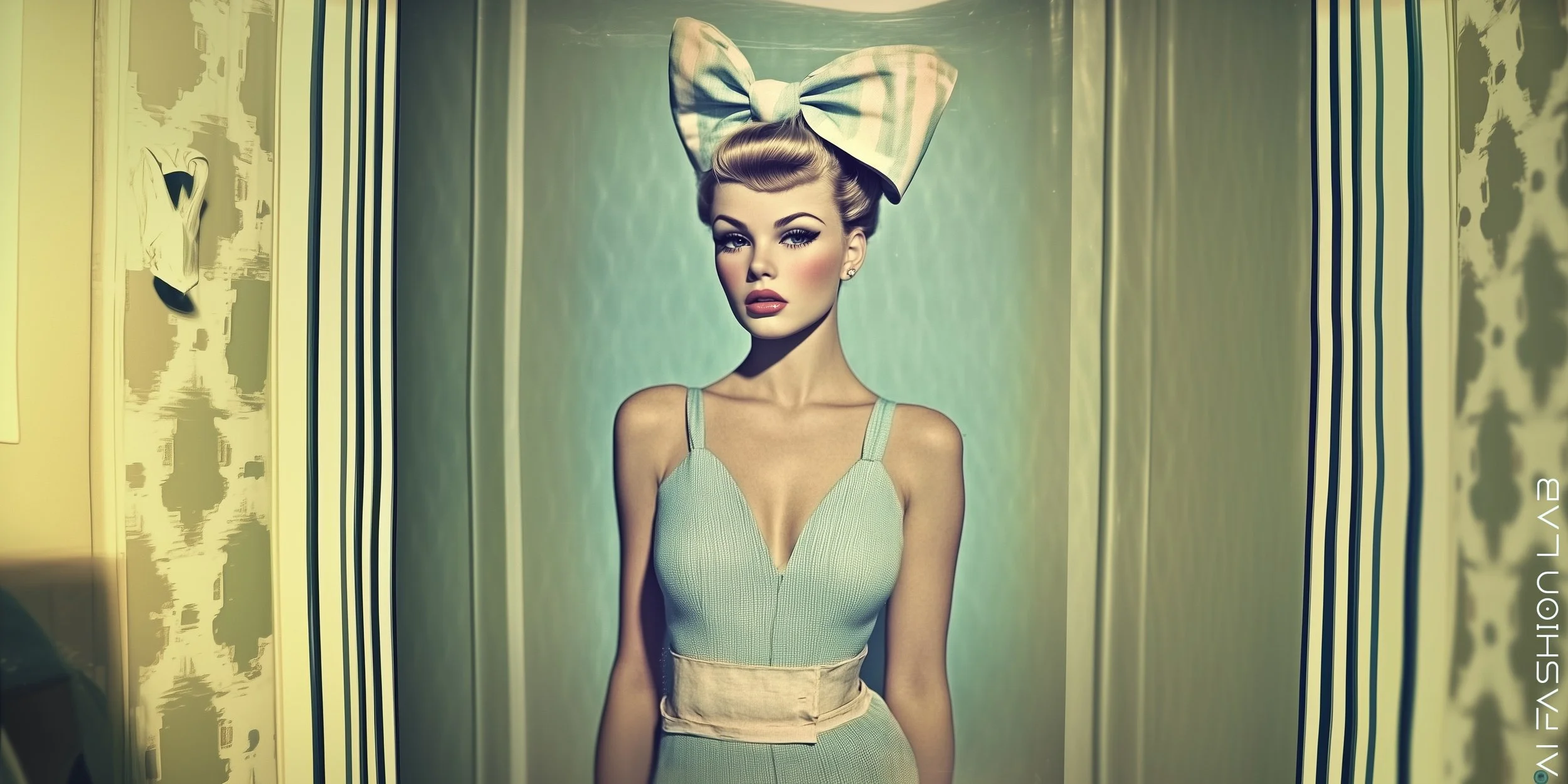 Retro Whimsy: A Playful Spin on Mid-Century Glamour