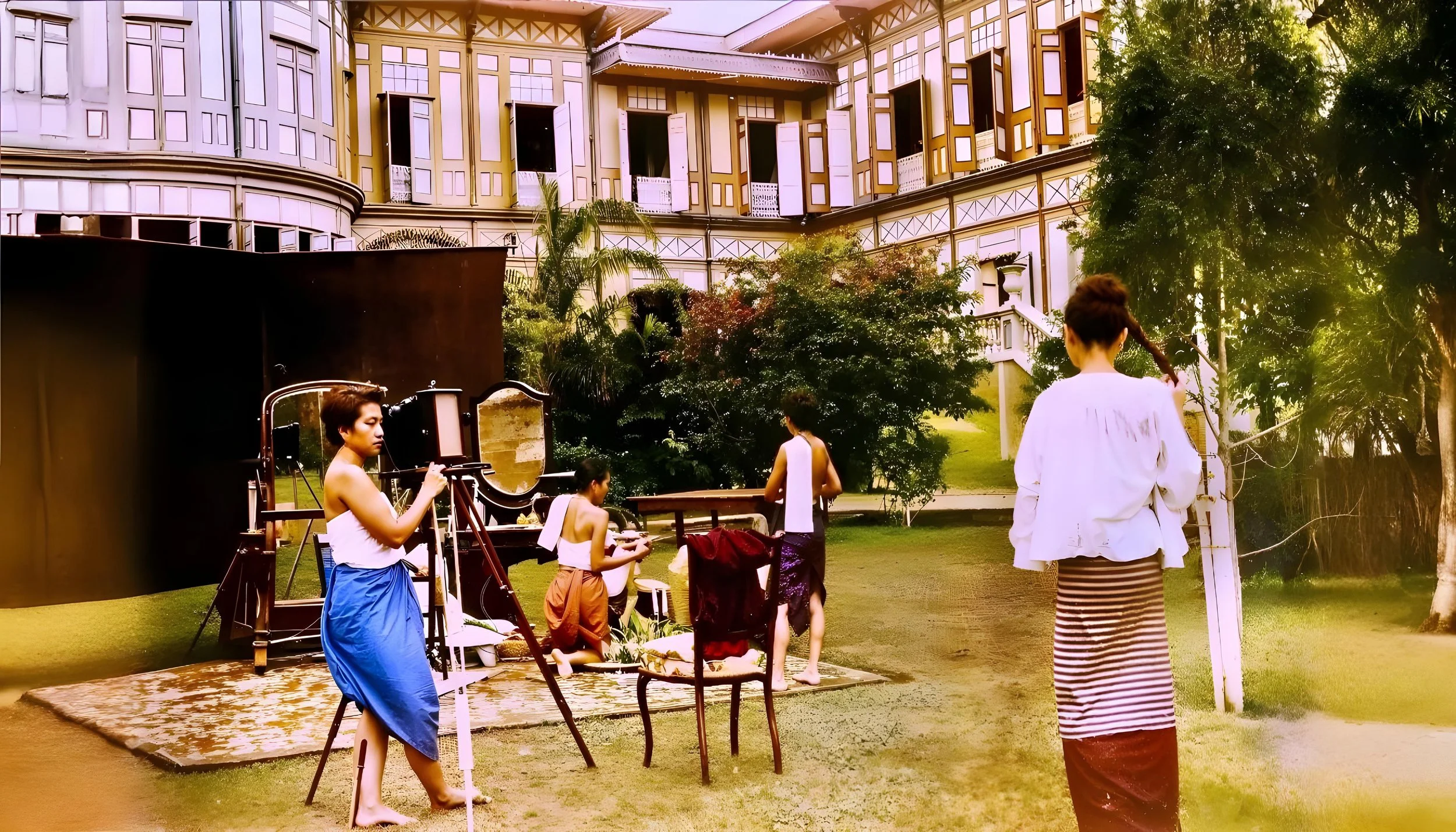 Princess Dara Rasmi, by Erb Bunnag, 1905, Bangkok