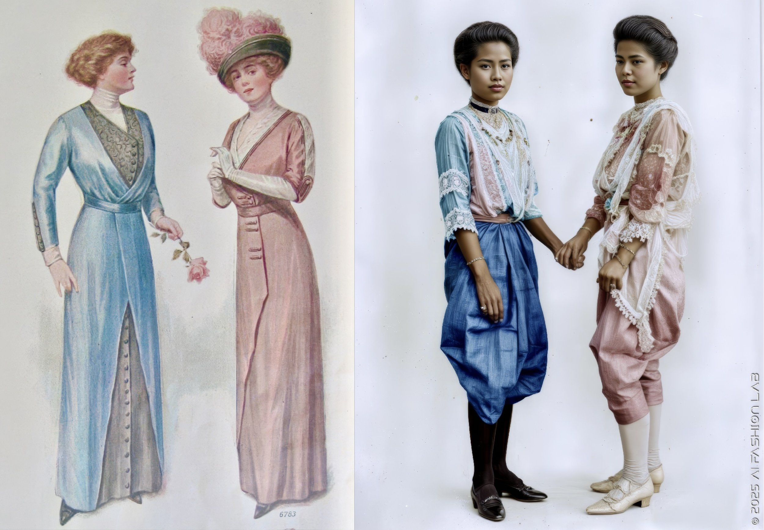 East Meets West: Thai Fashion in the Edwardian Era