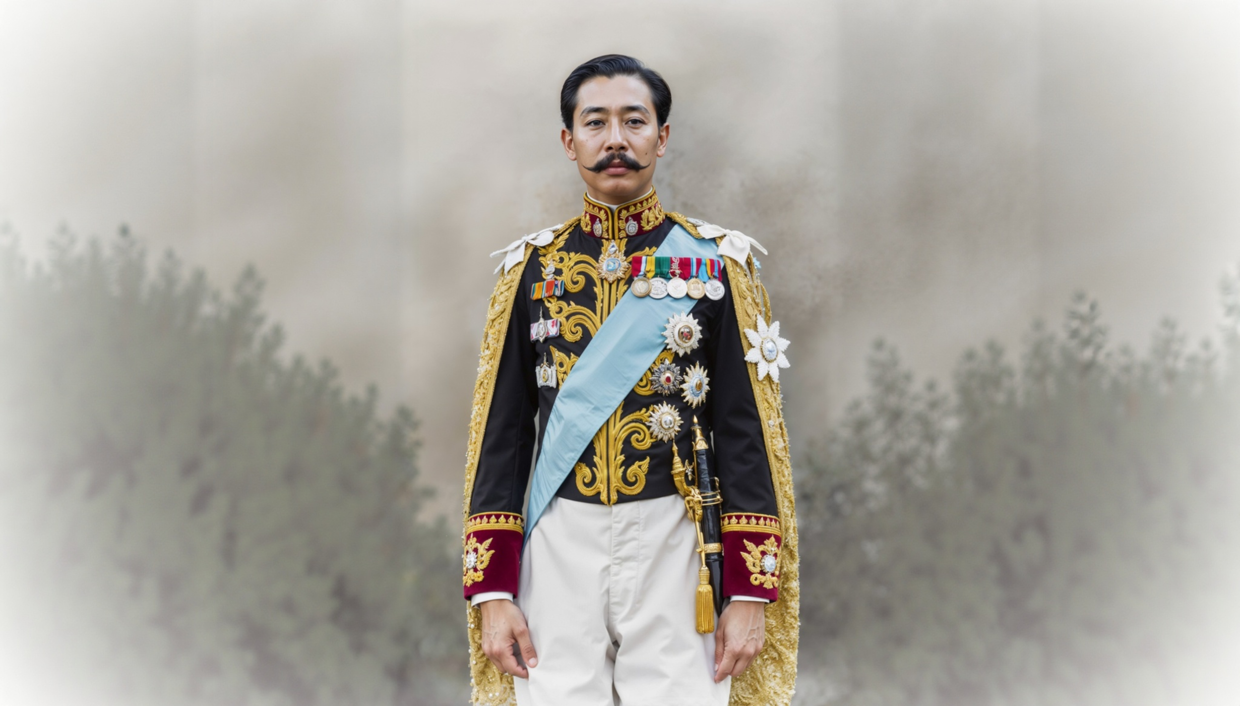 Court Dress Uniform in the Reign of King Vajiravudh (Rama VI)