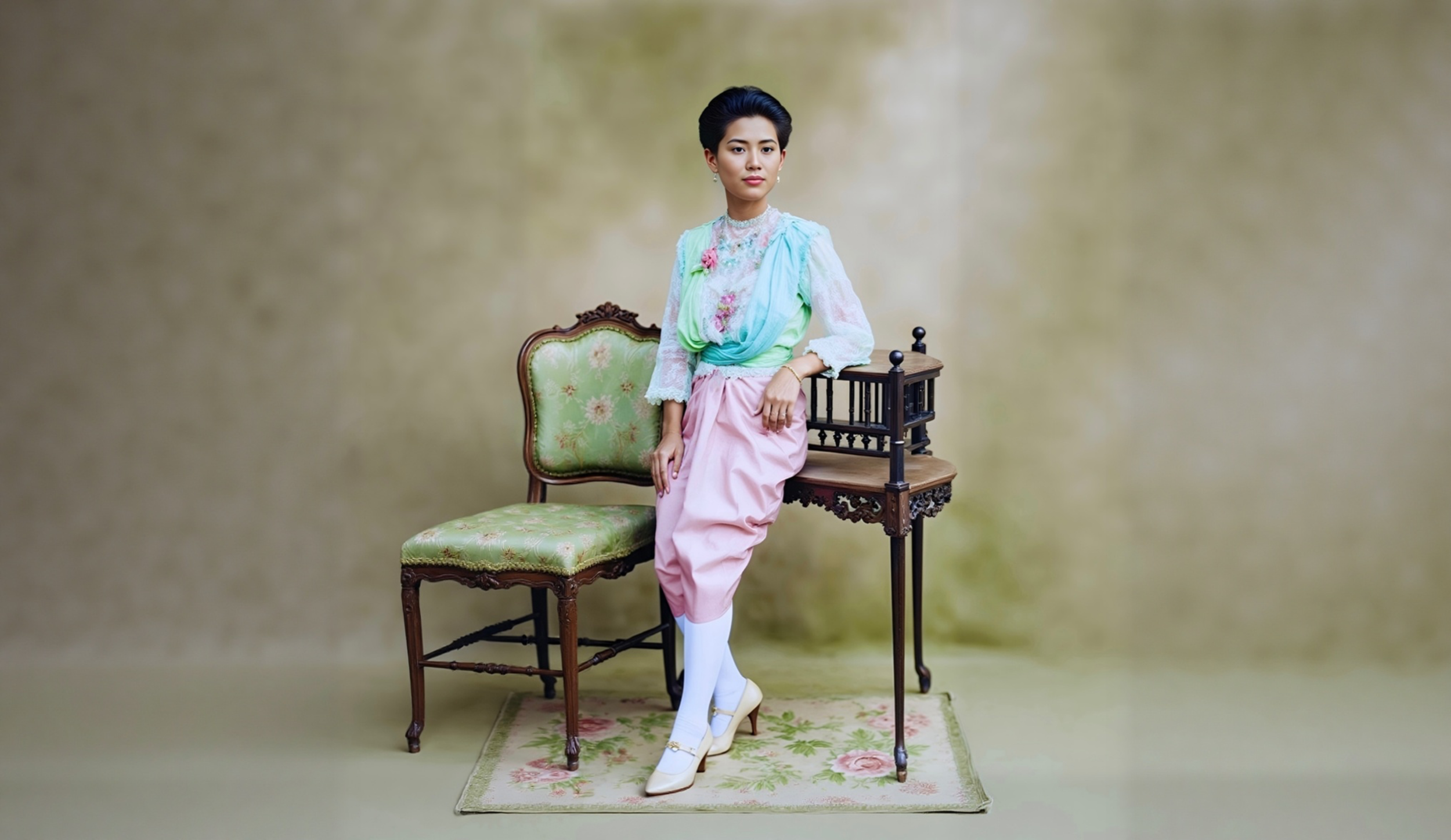 Thai Women's Fashion in the Early Reign of King Rama VI: Reimagining the Past with AI and Historical Precision Through Flux LoRA