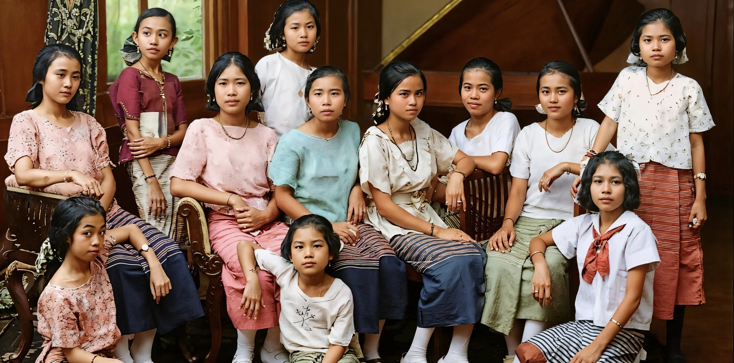 โรงเรียนแห่งแรกของล้านนา โรงเรียนพระราชชายา : บทคารวะผ่านภาพลงสีด้วย AI