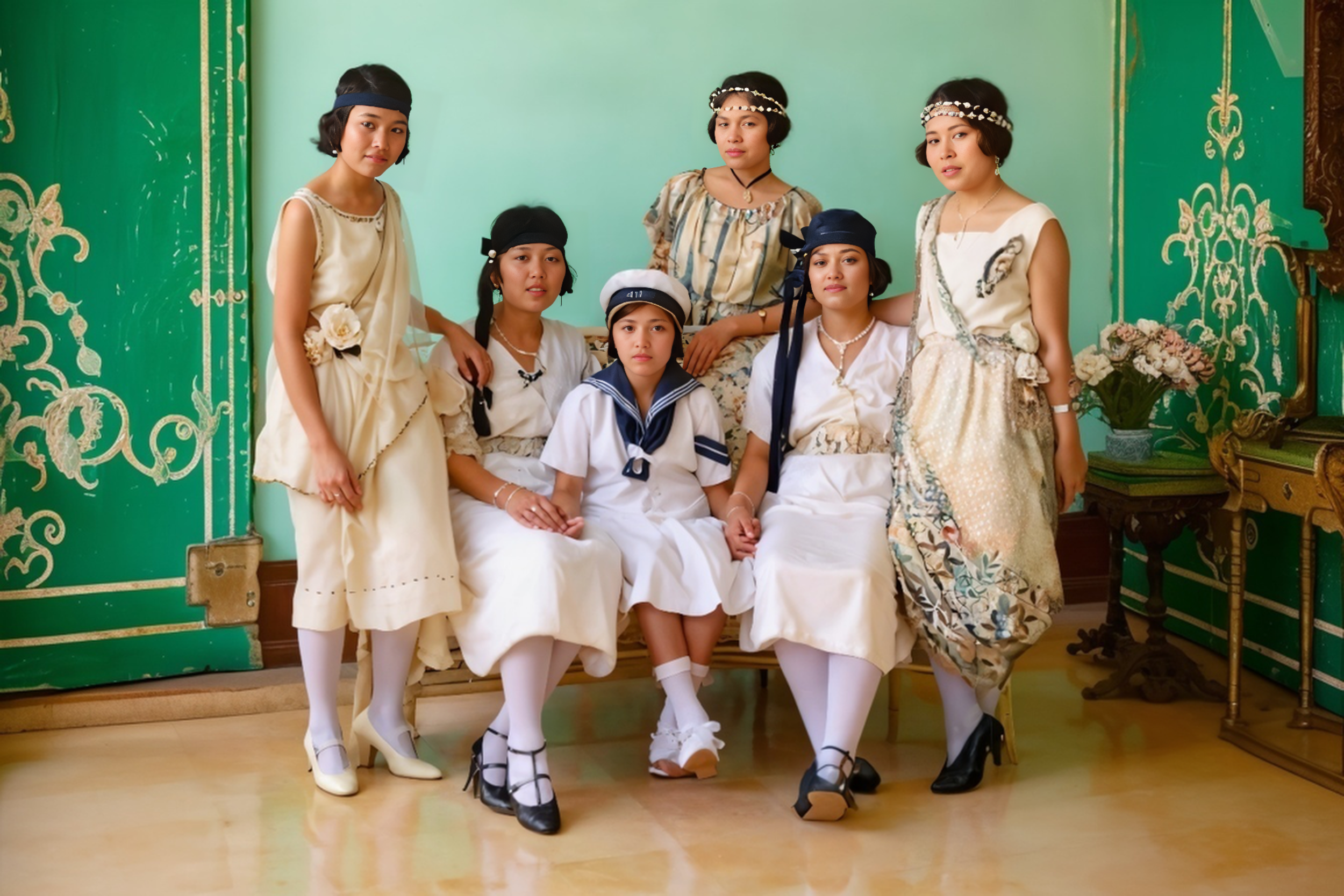 ความสง่างามแห่งยุคอาร์ตเดโค: แฟชั่นของข้าหลวงฝ่ายในในราชสำนักสมเด็จพระนางเจ้าอินทรศักดิศจี ในทศวรรษ 1920