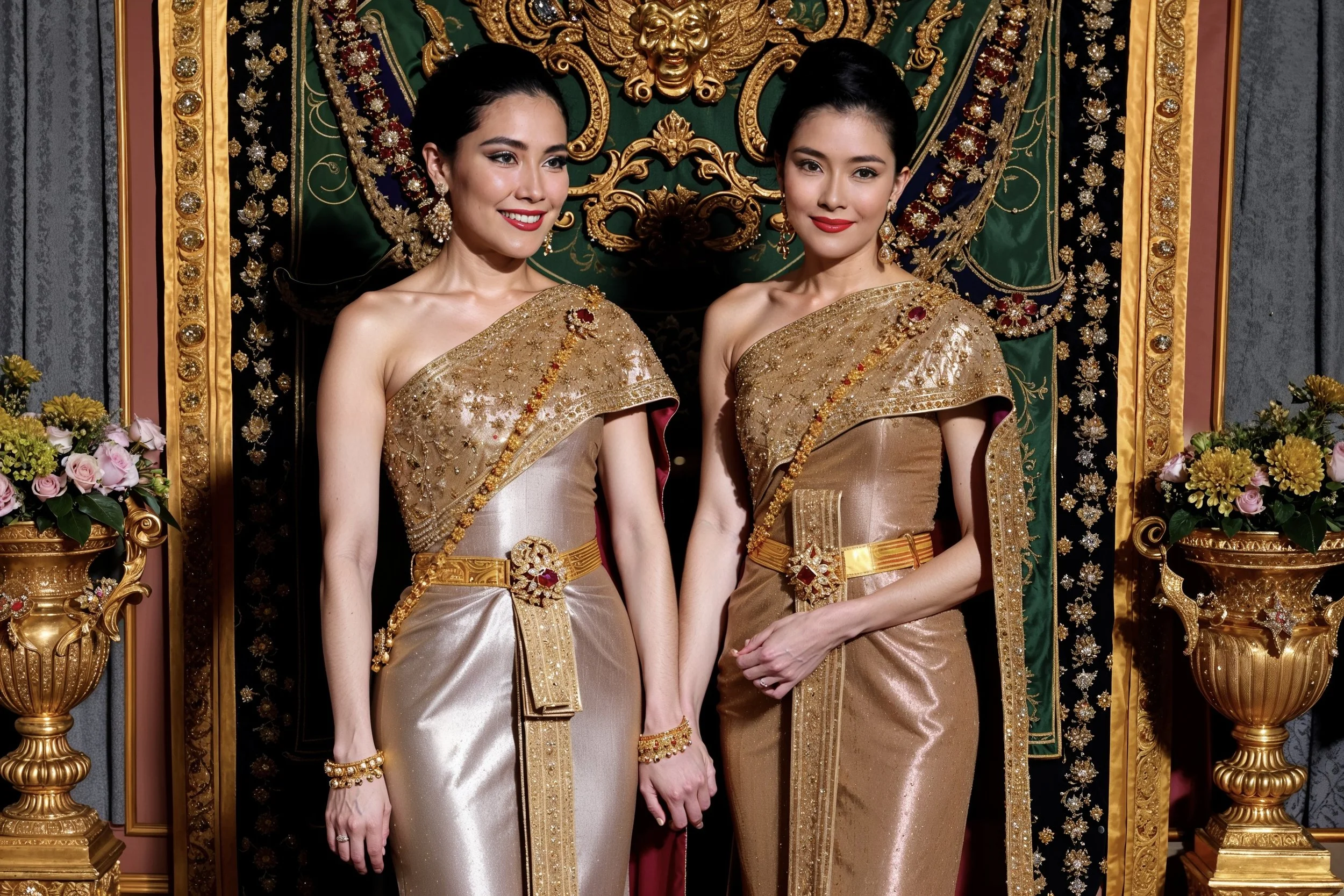 ชุดไทยจักรี ชุดไทยพระราชนิยม เครื่องแต่งกายประจำชาติและความภาคภูมิใจในความเป็นไทย (๕ ใน ๘)