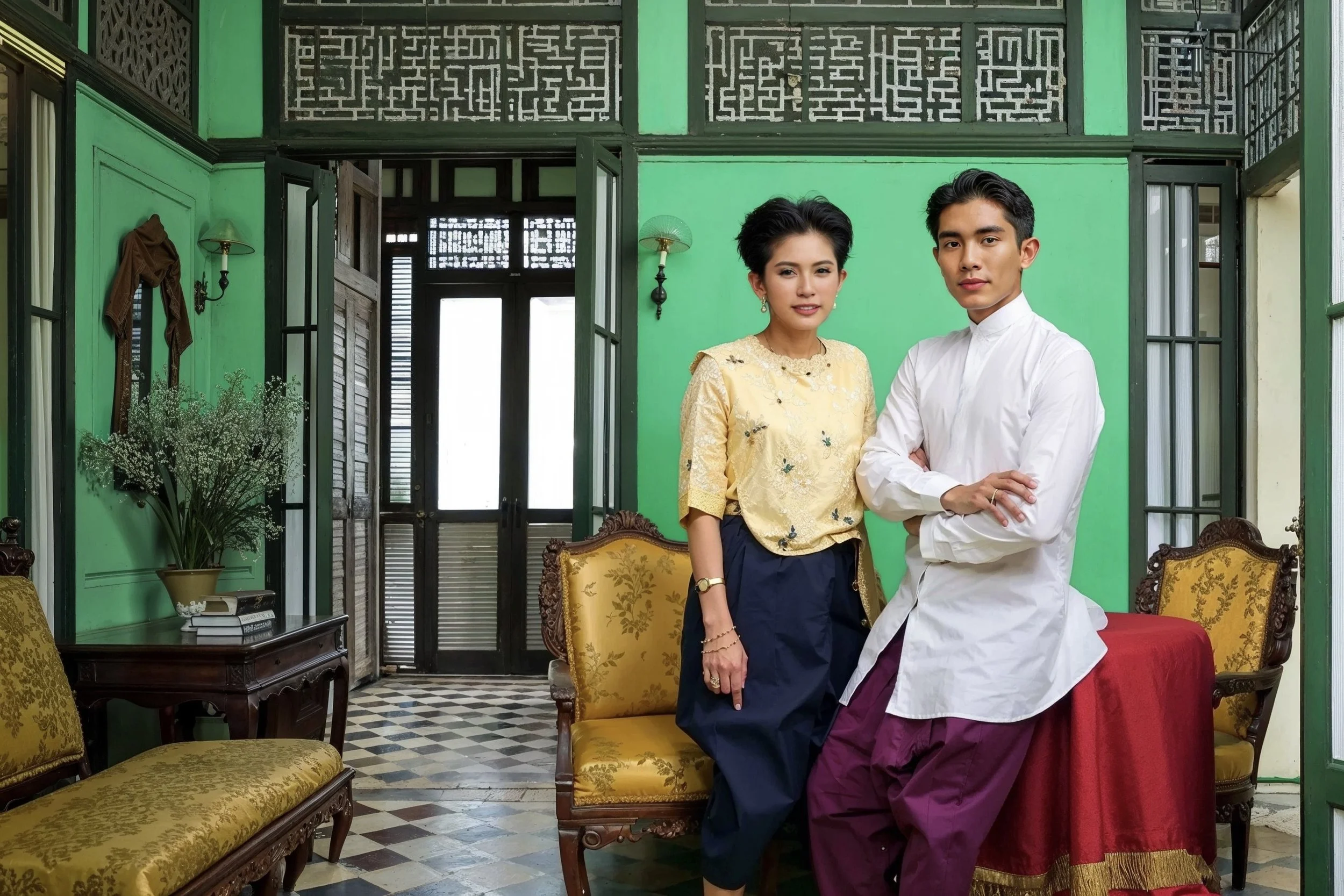 เสื้อเบลาวส์สไตล์เสื้อลองเจอรีในสยาม (Lingerie Blouses): อิทธิพลจากสไตล์เอ็ดเวิร์ดเดียนและการประยุกต์ใช้ในสมัยรัชกาลที่ ๖