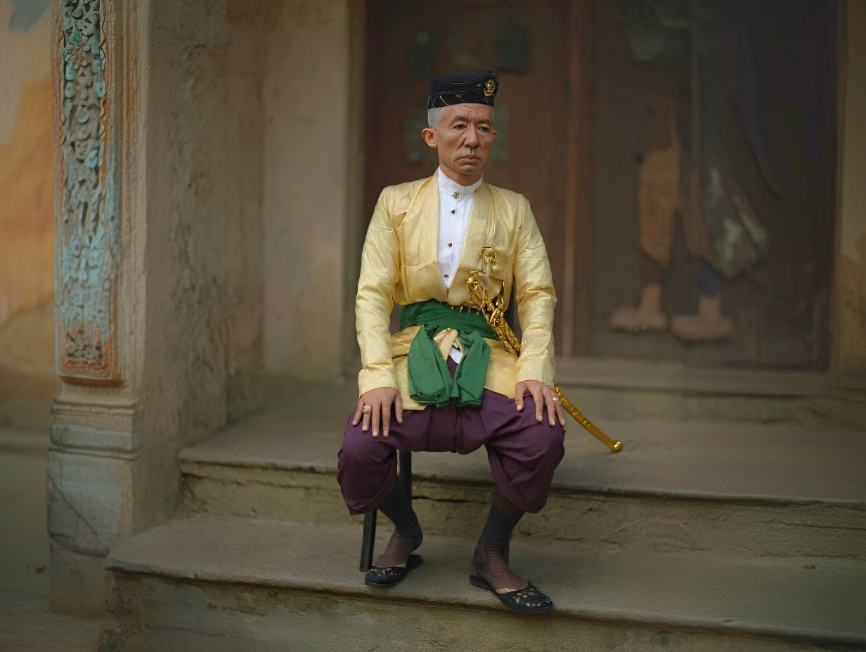 พระบรมฉายาลักษณ์ของพระบาทสมเด็จพระจอมเกล้าเจ้าอยู่หัวและพระแสงดาบจากอเมริกา