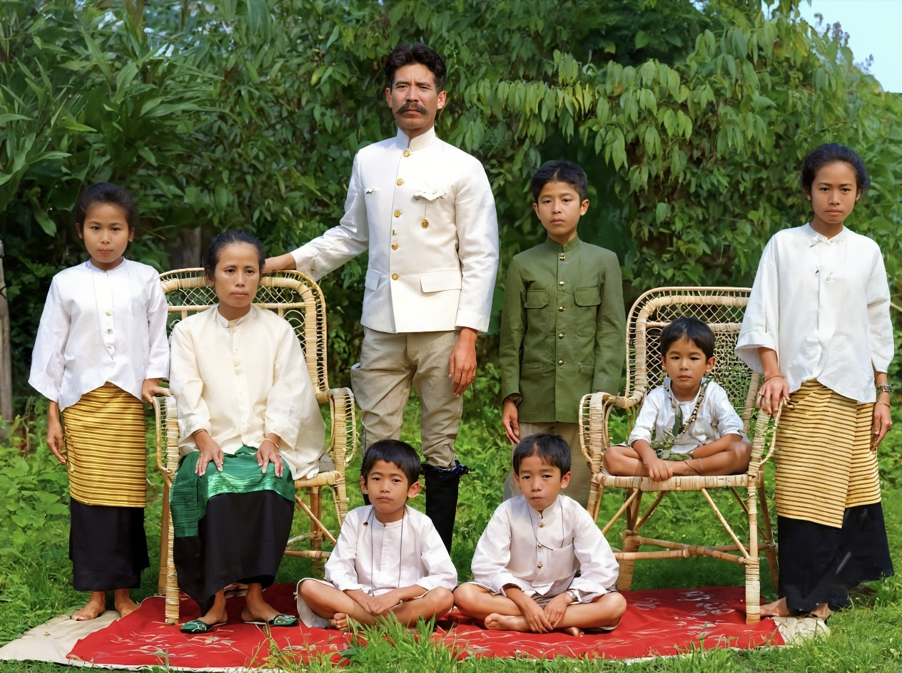 เจ้าหนานเลาแก้ว ศีติสาร และเจ้าแสงทอน ณ ลำปาง