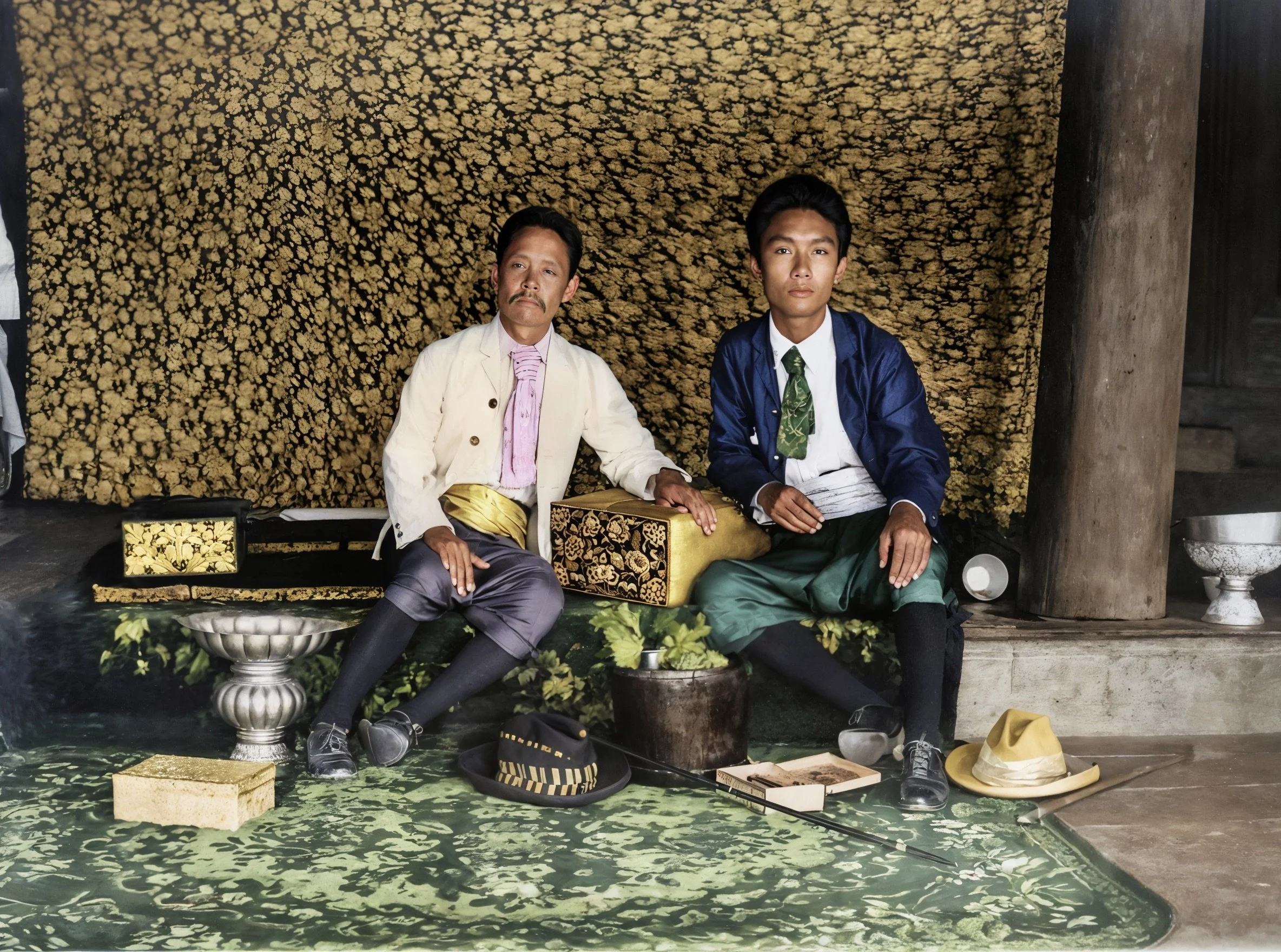 เจ้าน้อยบุญศรี บุตรรัตน์ และเจ้าอินทร์แปลง เทพวงศ์ แห่งเมืองแพร่