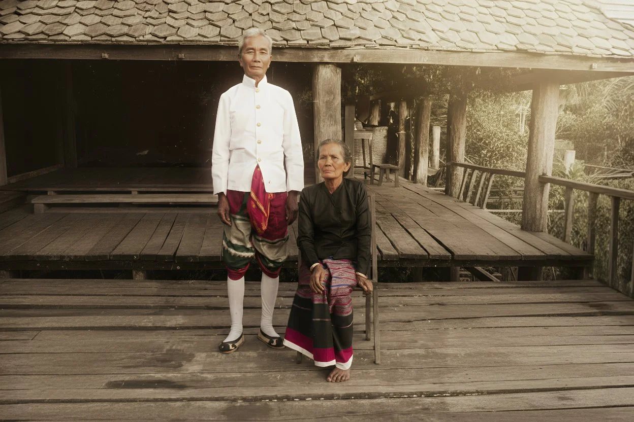 เจ้าพิมพิสาร ณ น่าน เจ้าเมืองเทิงคนสุดท้าย และ แม่เจ้าสุตินา