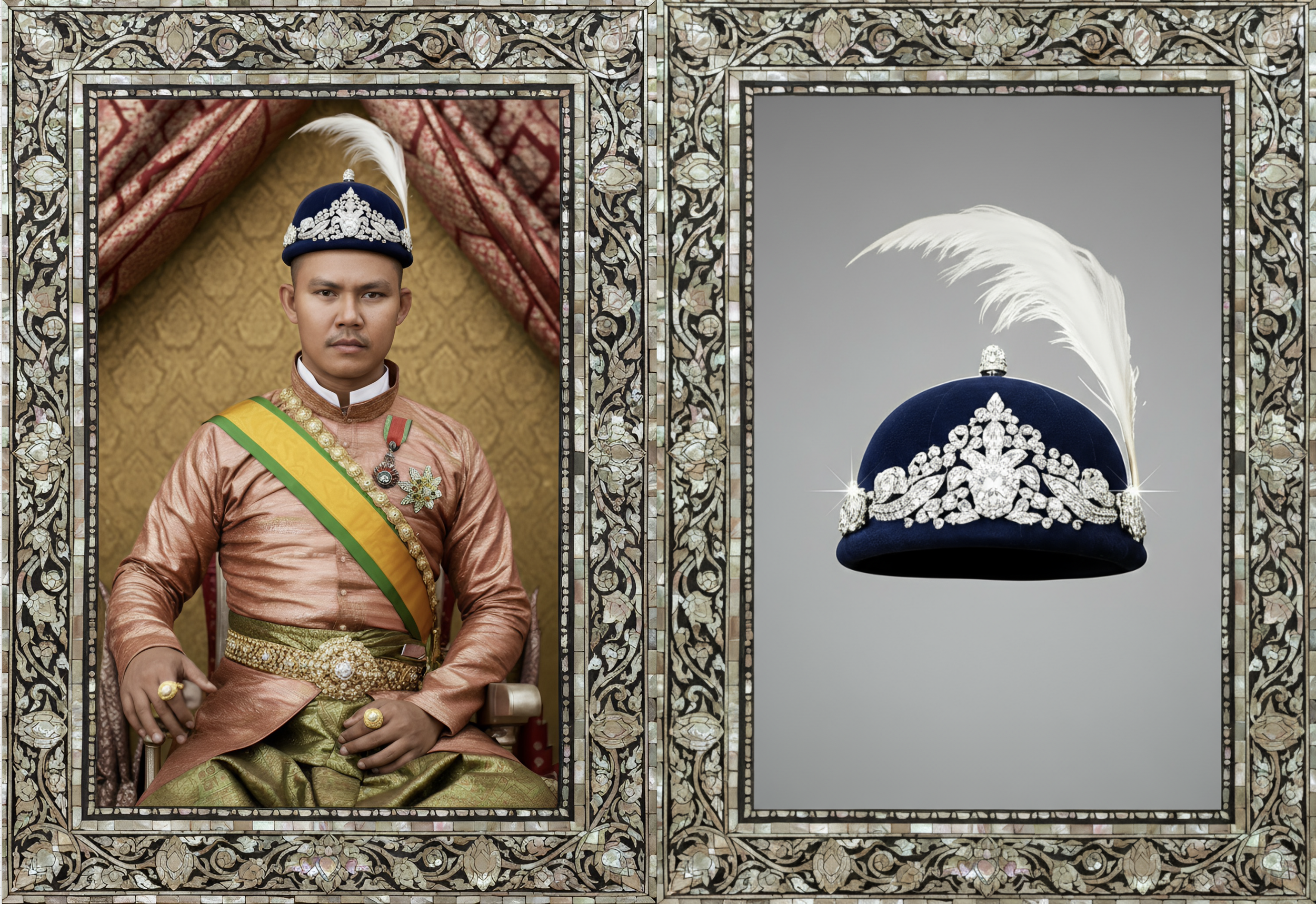 กรมพระราชวังบวรวิไชยชาญ (วังหน้า) และพระมาลาเพรชน้อย