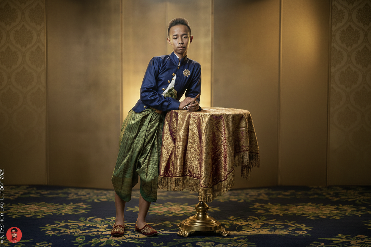 สมเด็จเจ้าฟ้าจุฬาลงกรณ์ กรมขุนพินิตประชานารถ และฉลองพระองค์แบบ “เสื้อบะบ๋า”