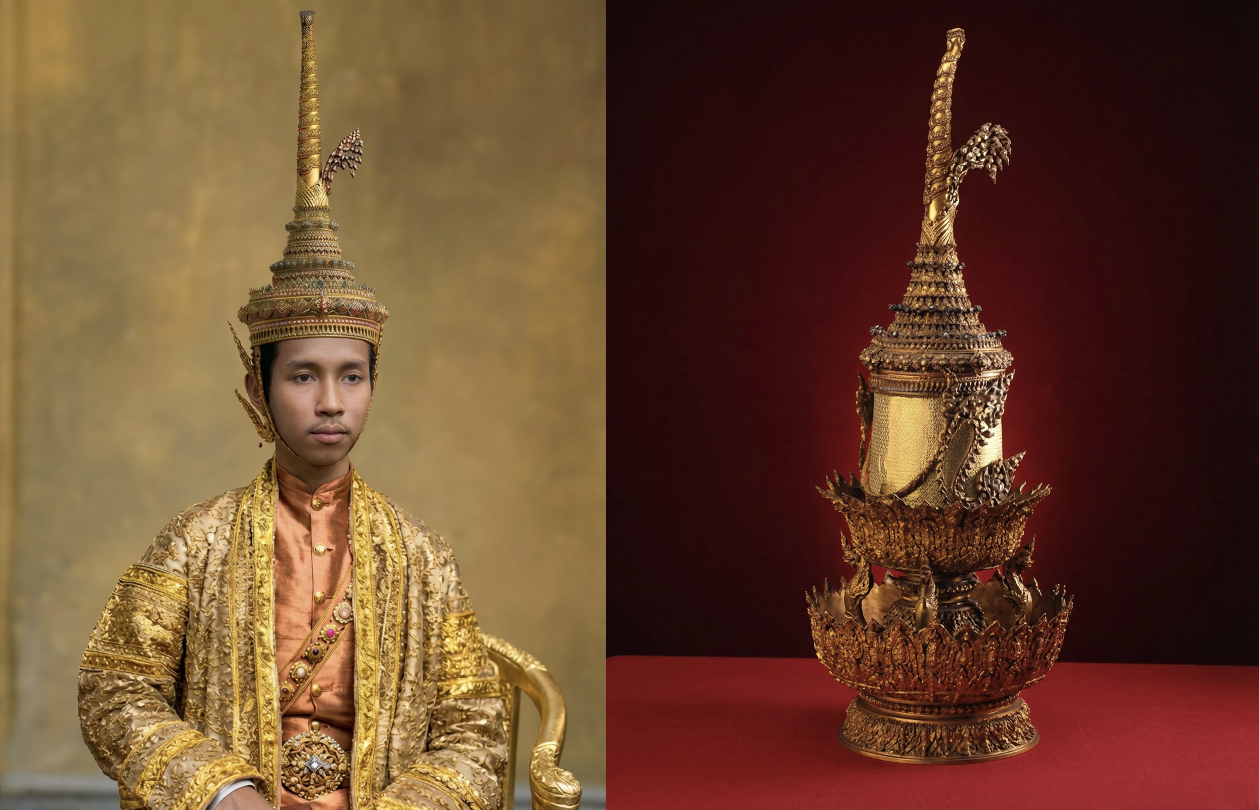 “พระชฎาพระกลีบ” หนึ่งในเครื่องศิราภรณ์สำหรับพระมหากษัตริย์