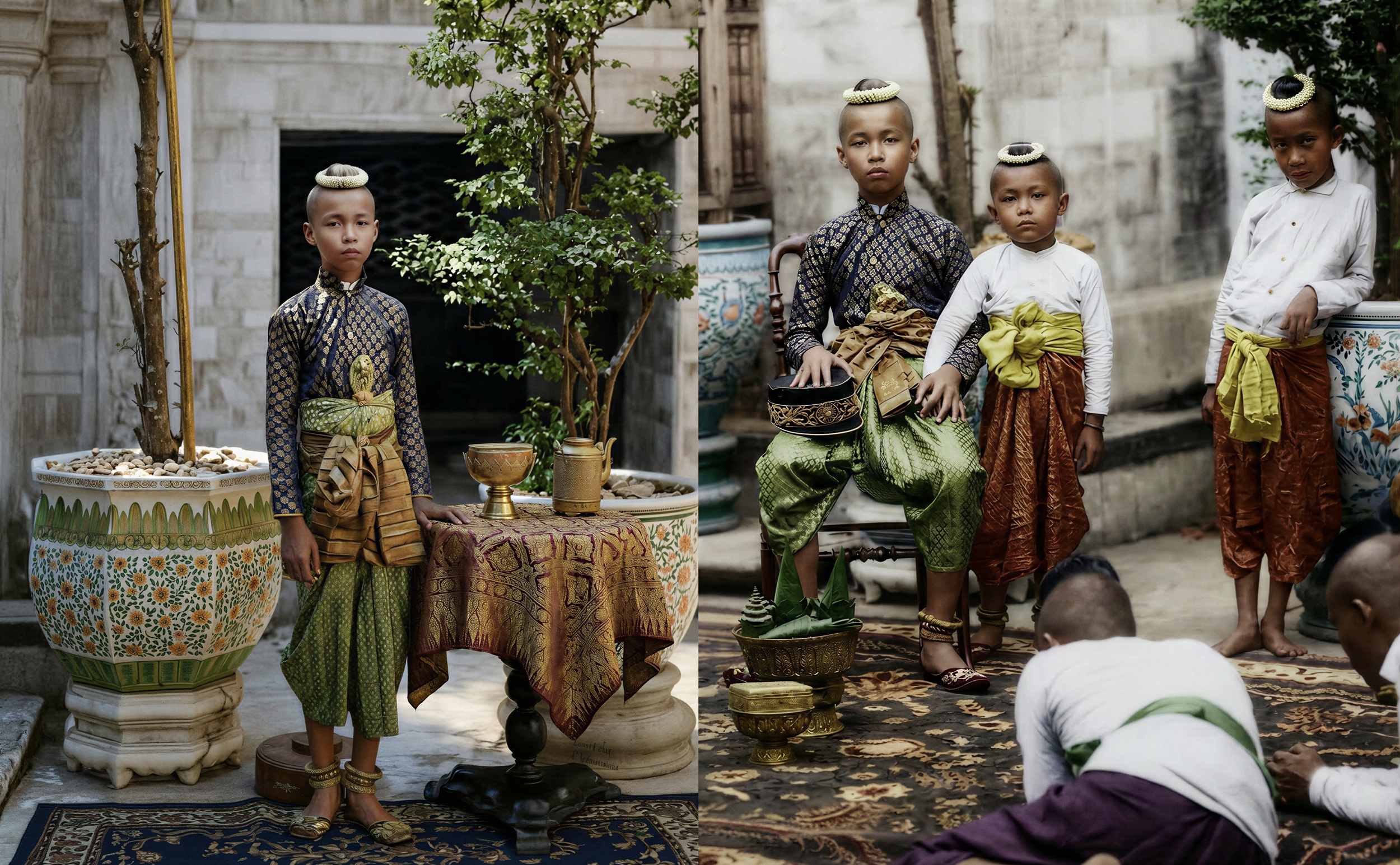 สมเด็จพระเจ้าลูกยาเธอ เจ้าฟ้าจุฬาลงกรณ์ ถ่ายโดย จอห์น ทอมสัน