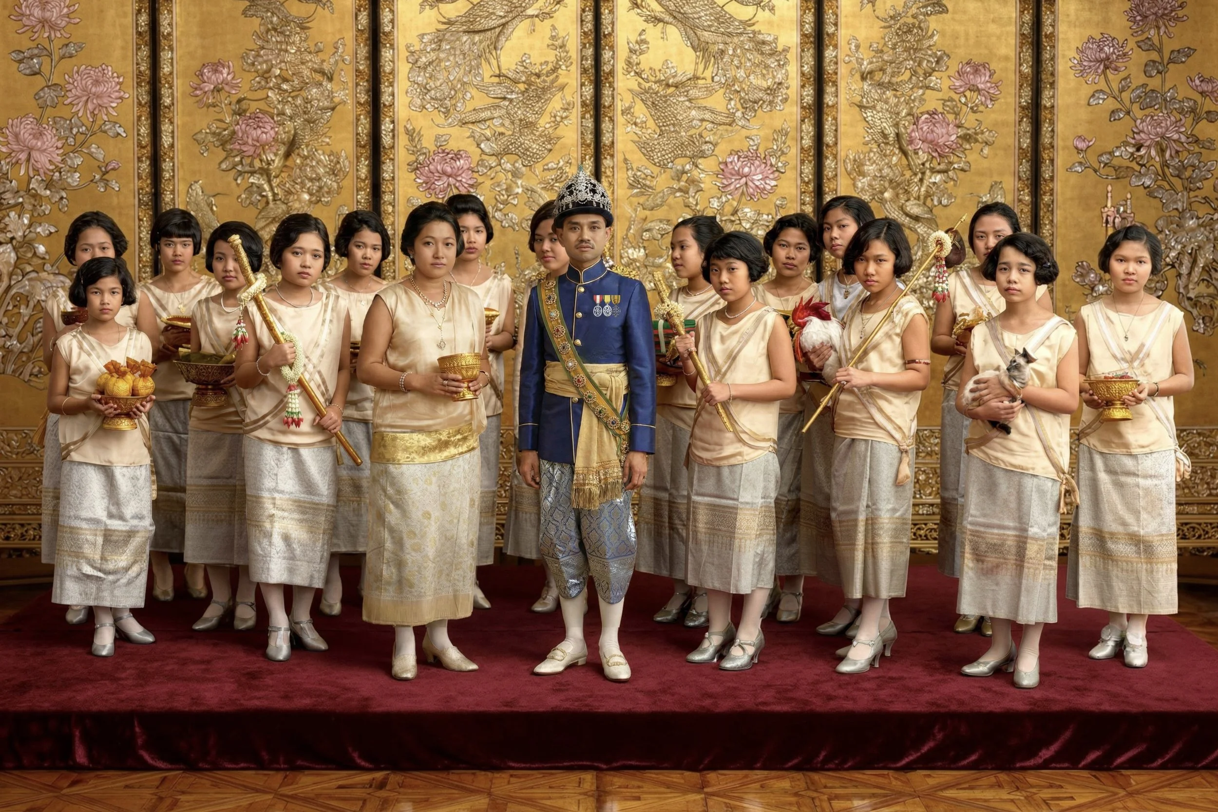 พระบาทสมเด็จพระปรมินทรมหาประชาธิปก พระปกเกล้าเจ้าอยู่หัว พระราชพิธีเฉลิมพระราชมณเฑียร