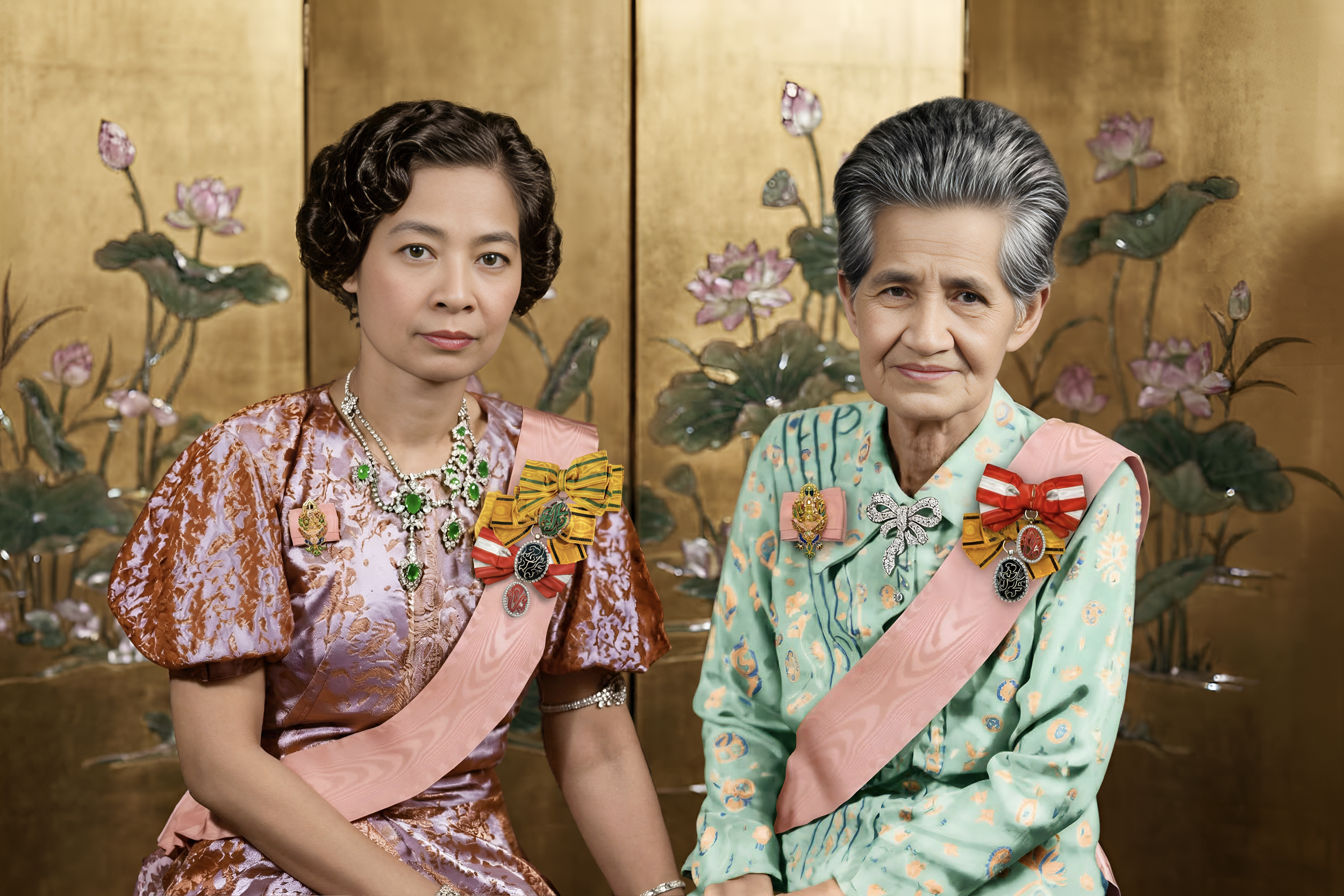 พระเจ้าบรมวงศ์เธอ พระองค์เจ้าอดิสัยสุริยาภา และเจ้าจอมมารดาอ่อน ในพระบาทสมเด็จพระจุลจอมเกล้าเจ้าอยู่หัว (รัชกาลที่ ๕)