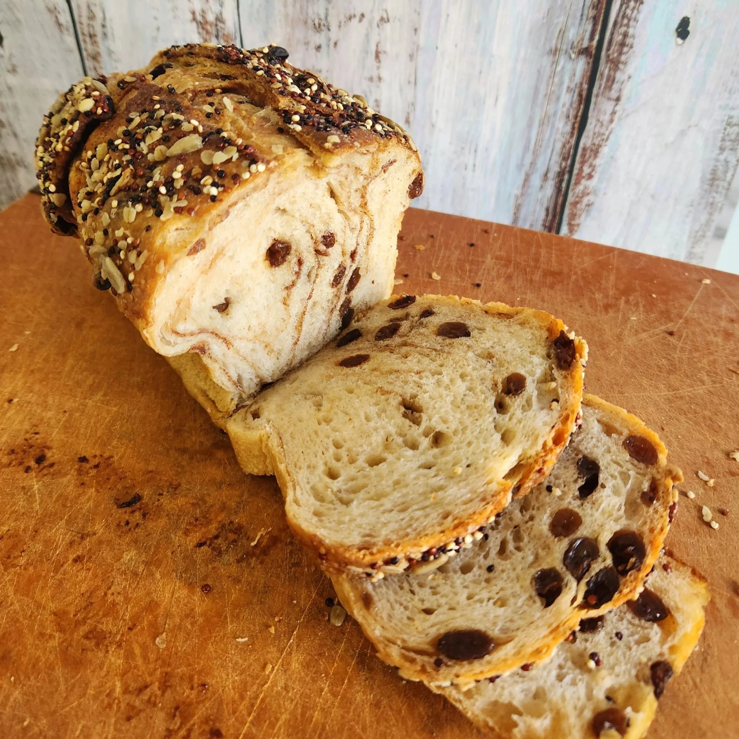 Morning Glory Buttered Raisin Organic Loaf
