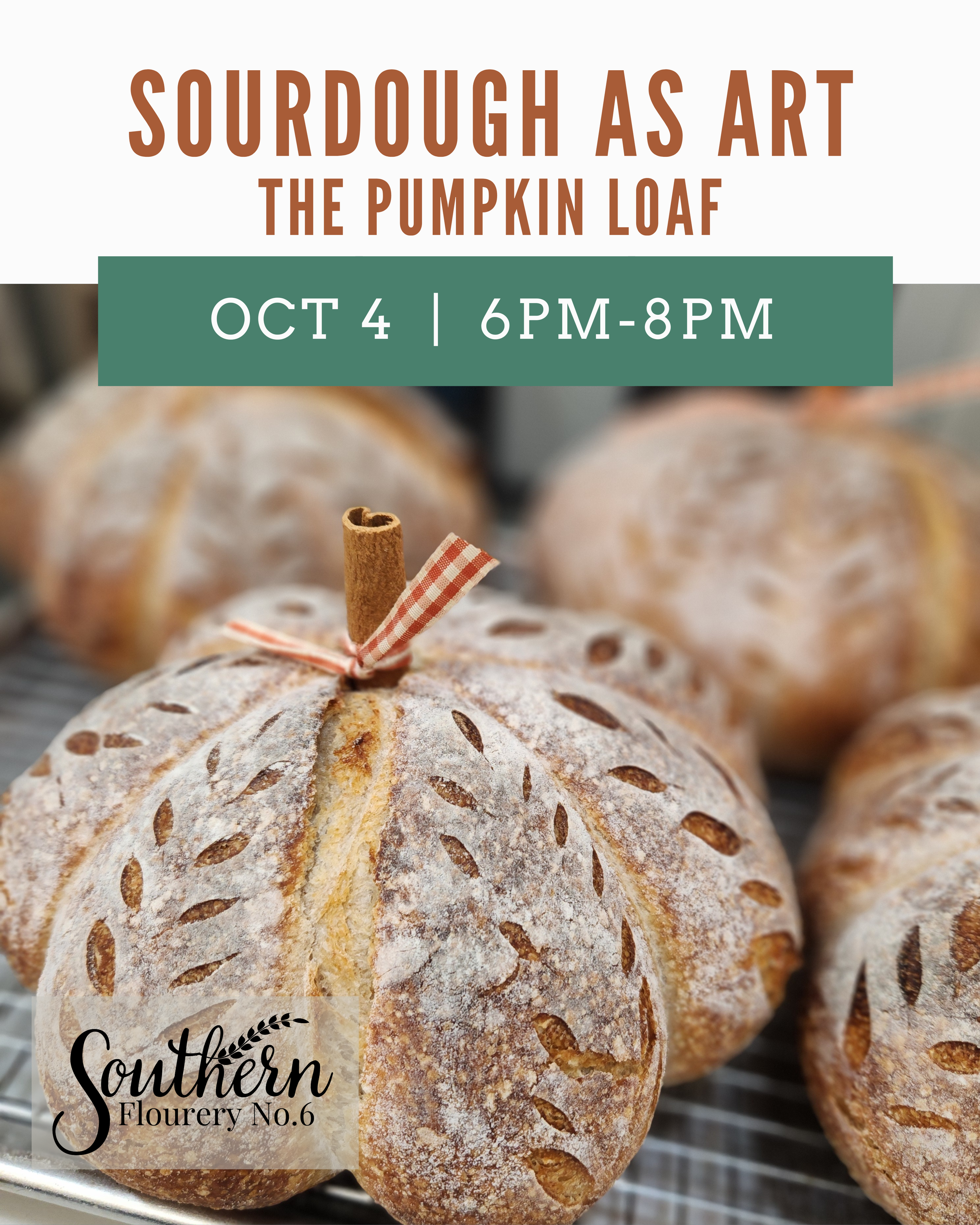 Sourdough as Art: The Pumpkin Loaf