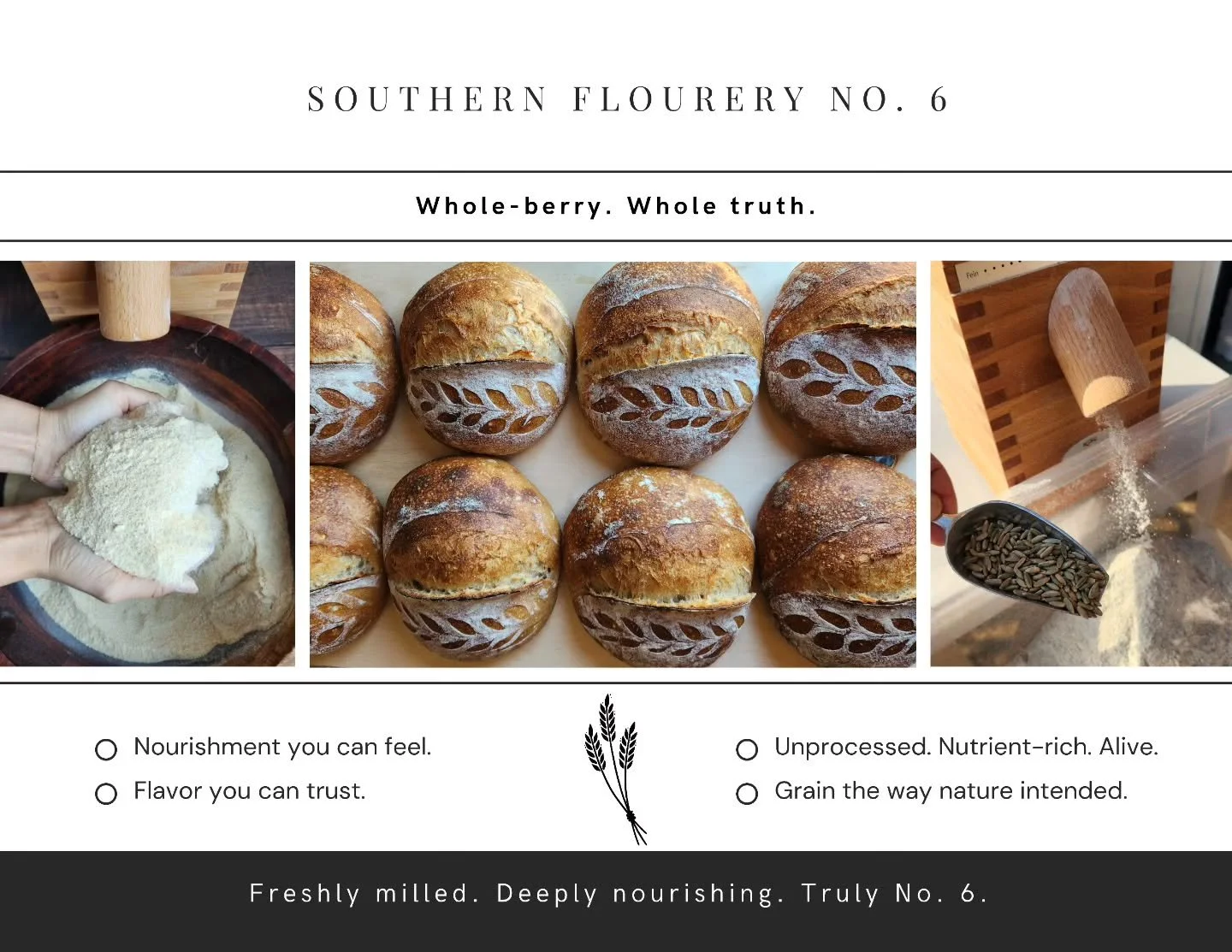 We don’t sell bread...we foster traditions.
Find us daily at @oh_grate_memphis 
Weekly pre-orders www.southernfloureryno6.com