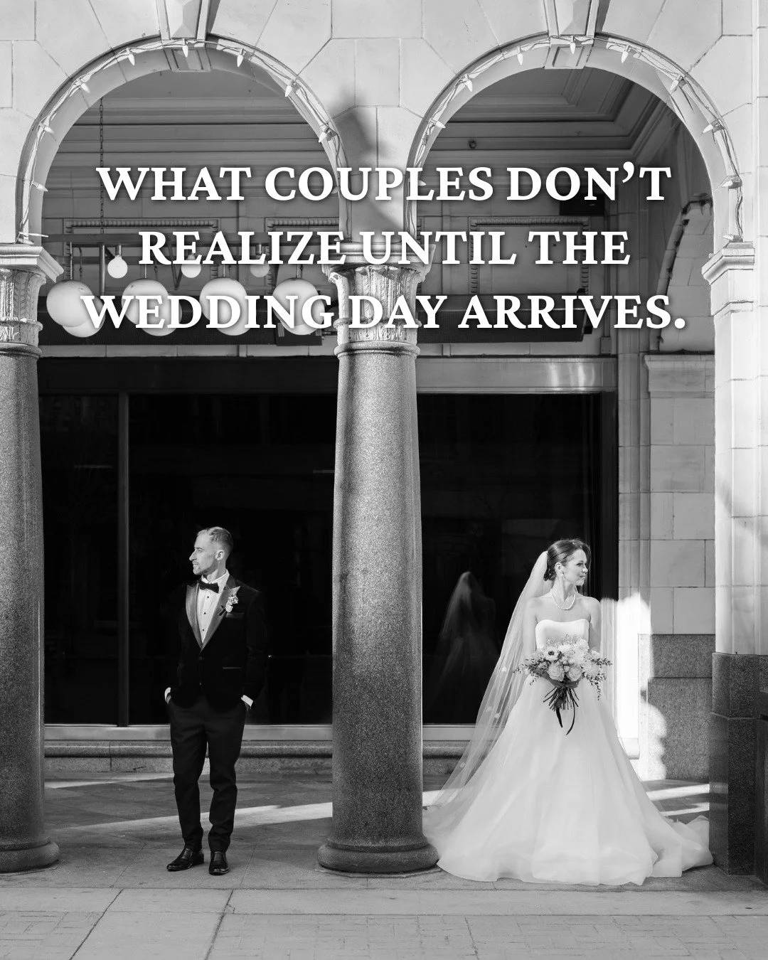 There&rsquo;s so much couples *don&rsquo;t* see on a wedding day.

The calm moments.
The smooth transitions.
The feeling of being fully present instead of constantly needed somewhere else.

A wedding day always has moving pieces behind the scenes &md