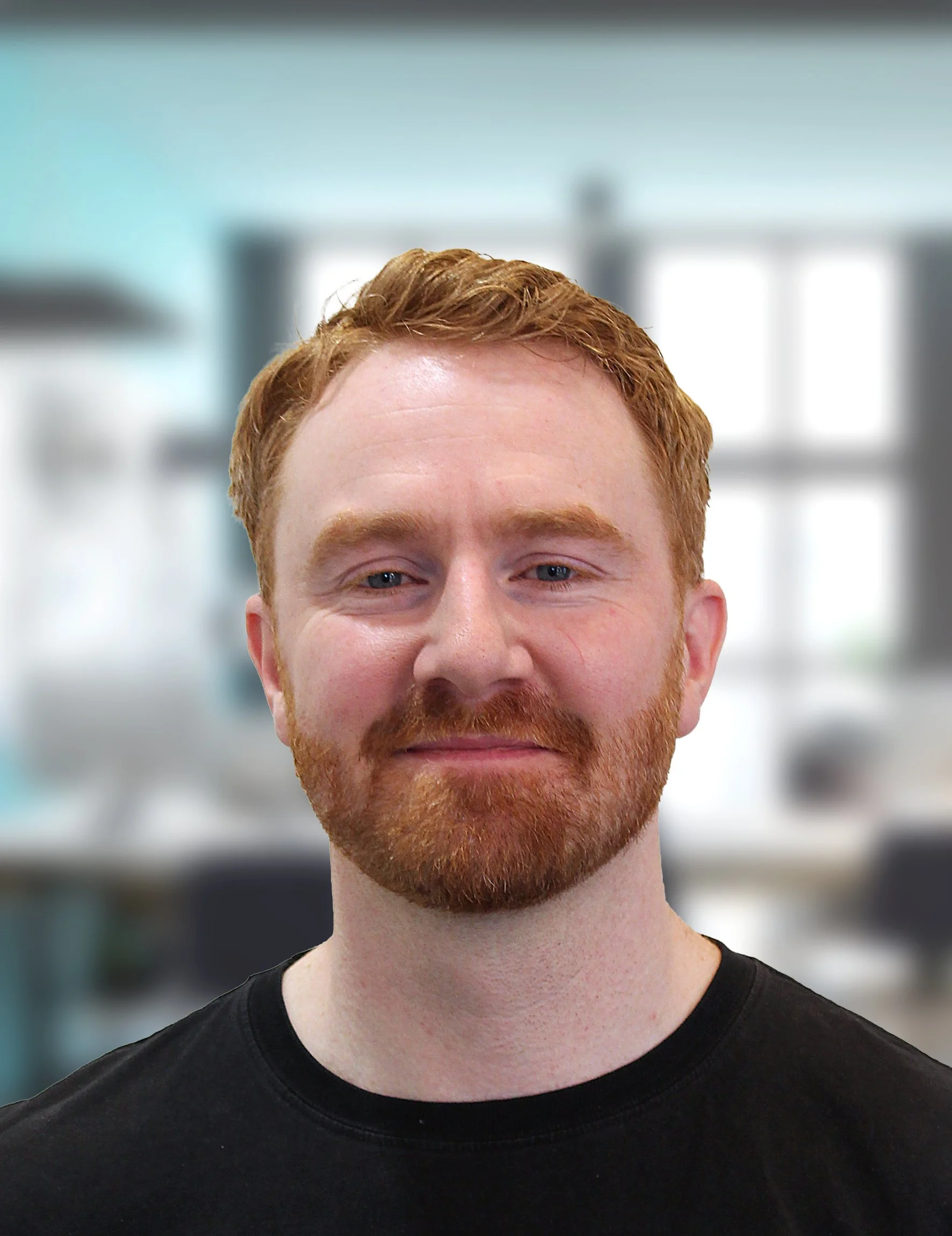 Svartvitt geometriskt mönster med tre stora cirklar och mindre cirklar inuti, arrangerade i en triangel.