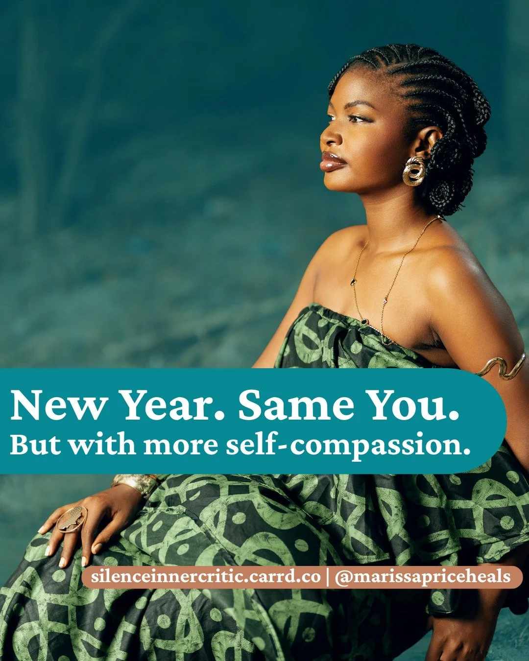 The New Year doesn&rsquo;t need another version of you&mdash;it might just need more compassion for the one who made it through 2025.

Enrollment is now open for Silence Your Inner Critic, my 4-week group healing program for Black women focused on he